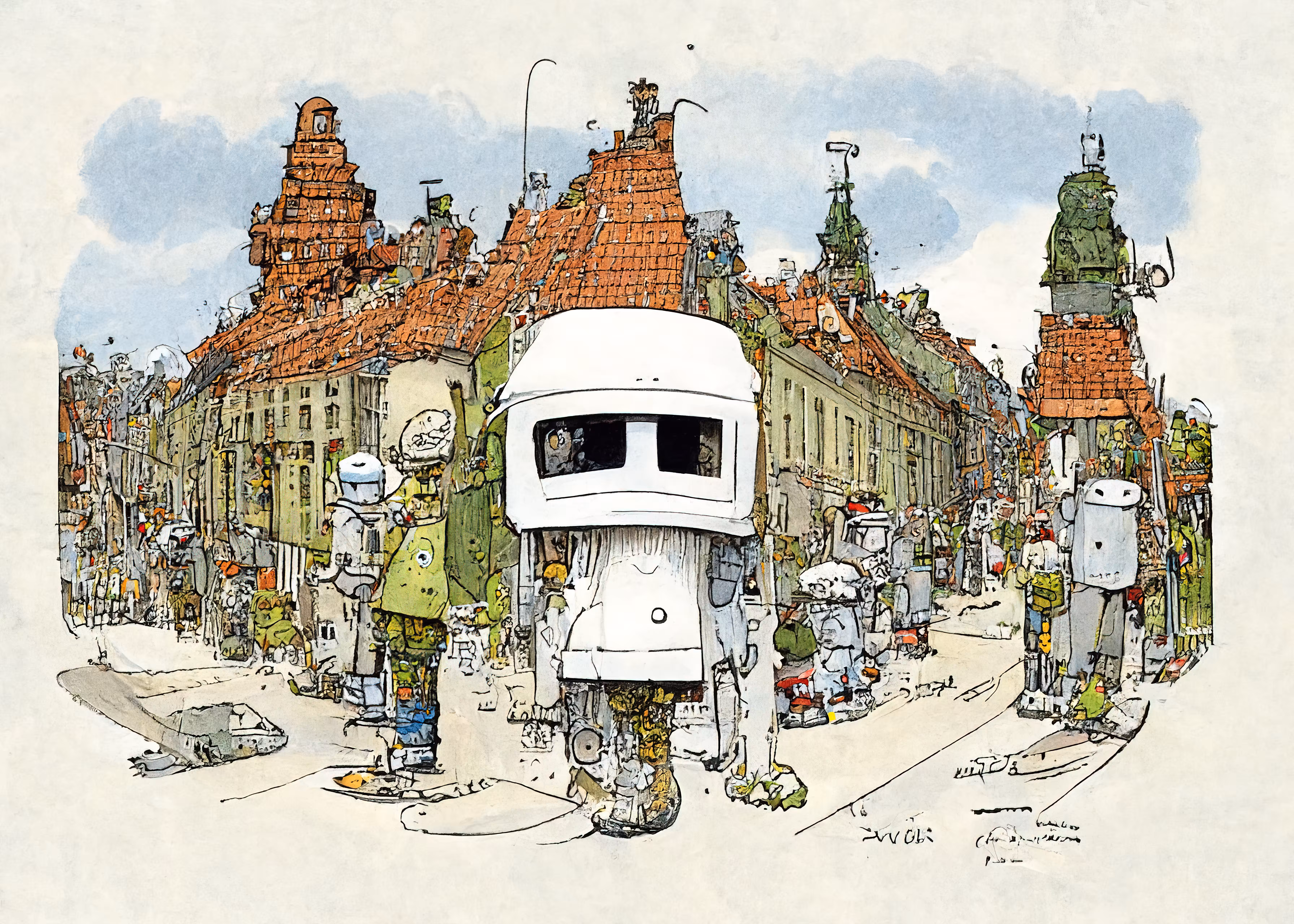 Last Thursday in Robotville.