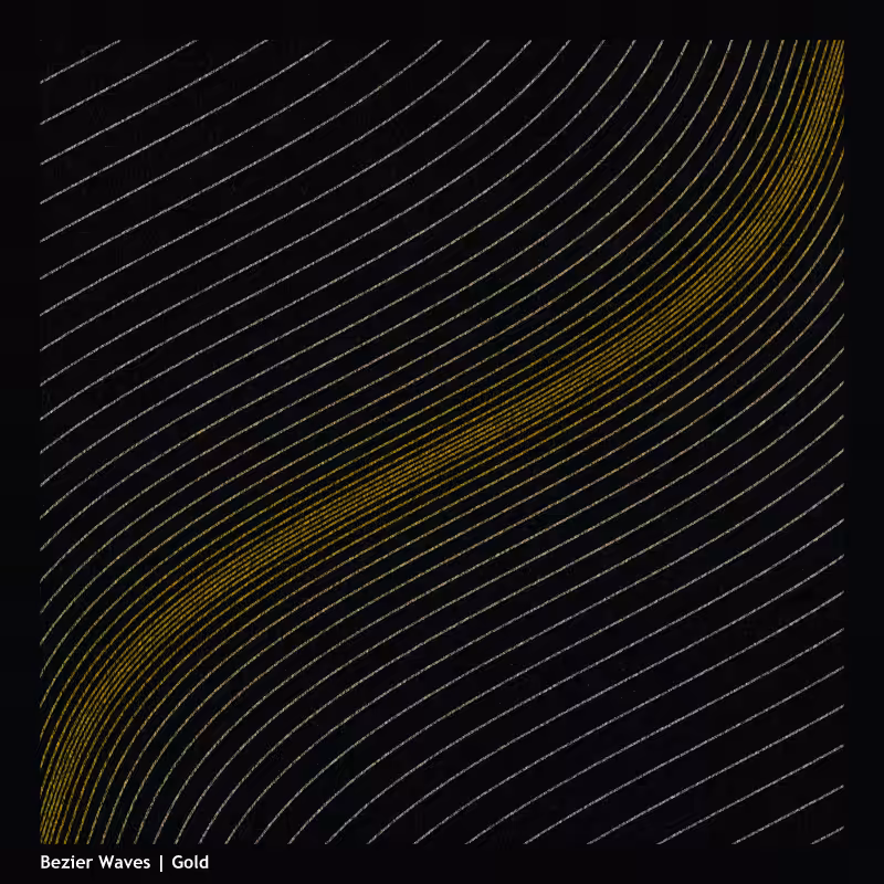 Bezier Waves #76