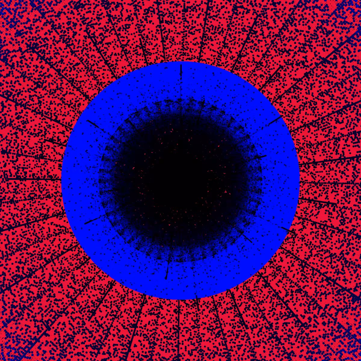 Black hole's eye #1