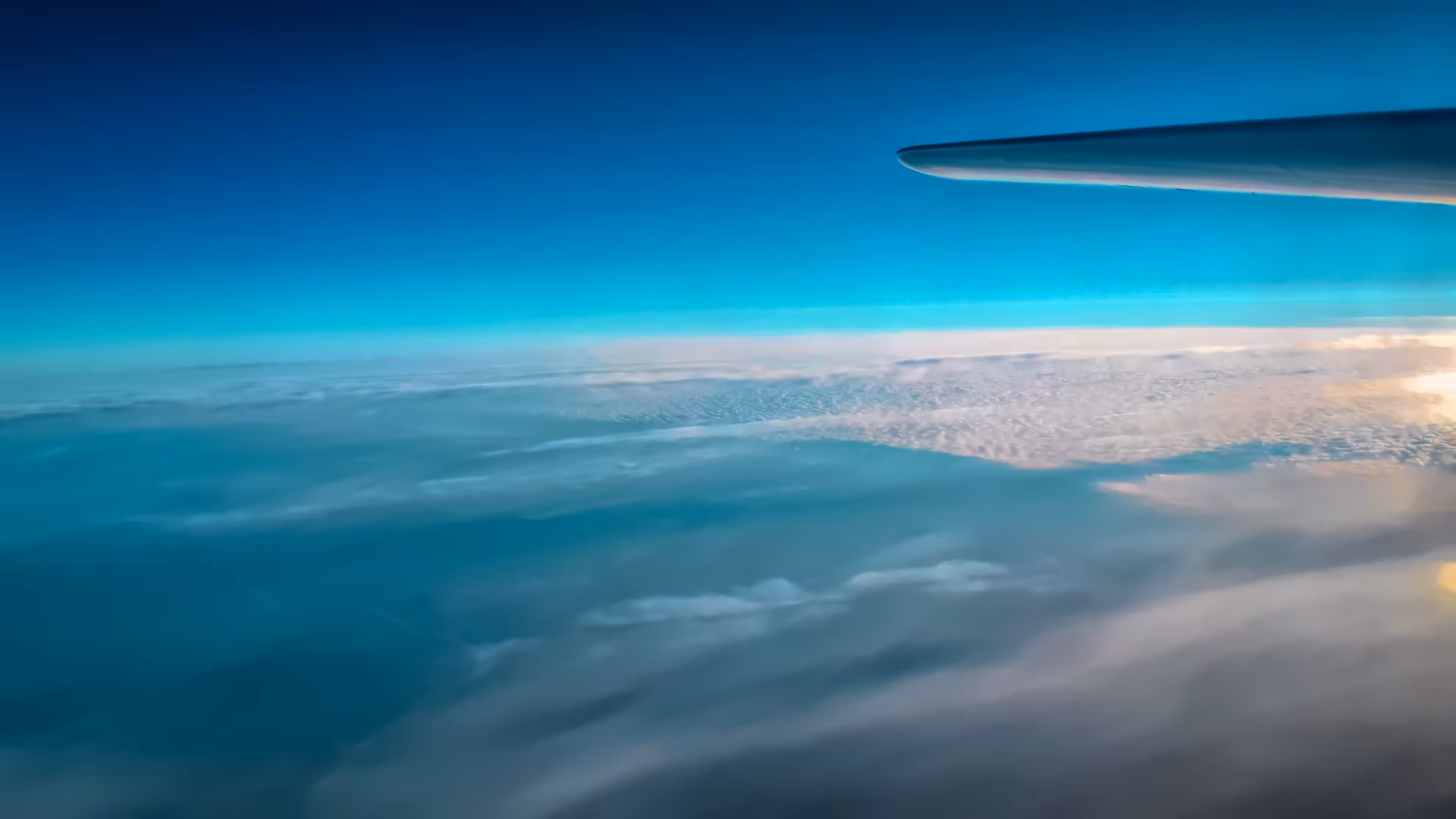 Soaring above the clouds, a blend of serenity and imagination