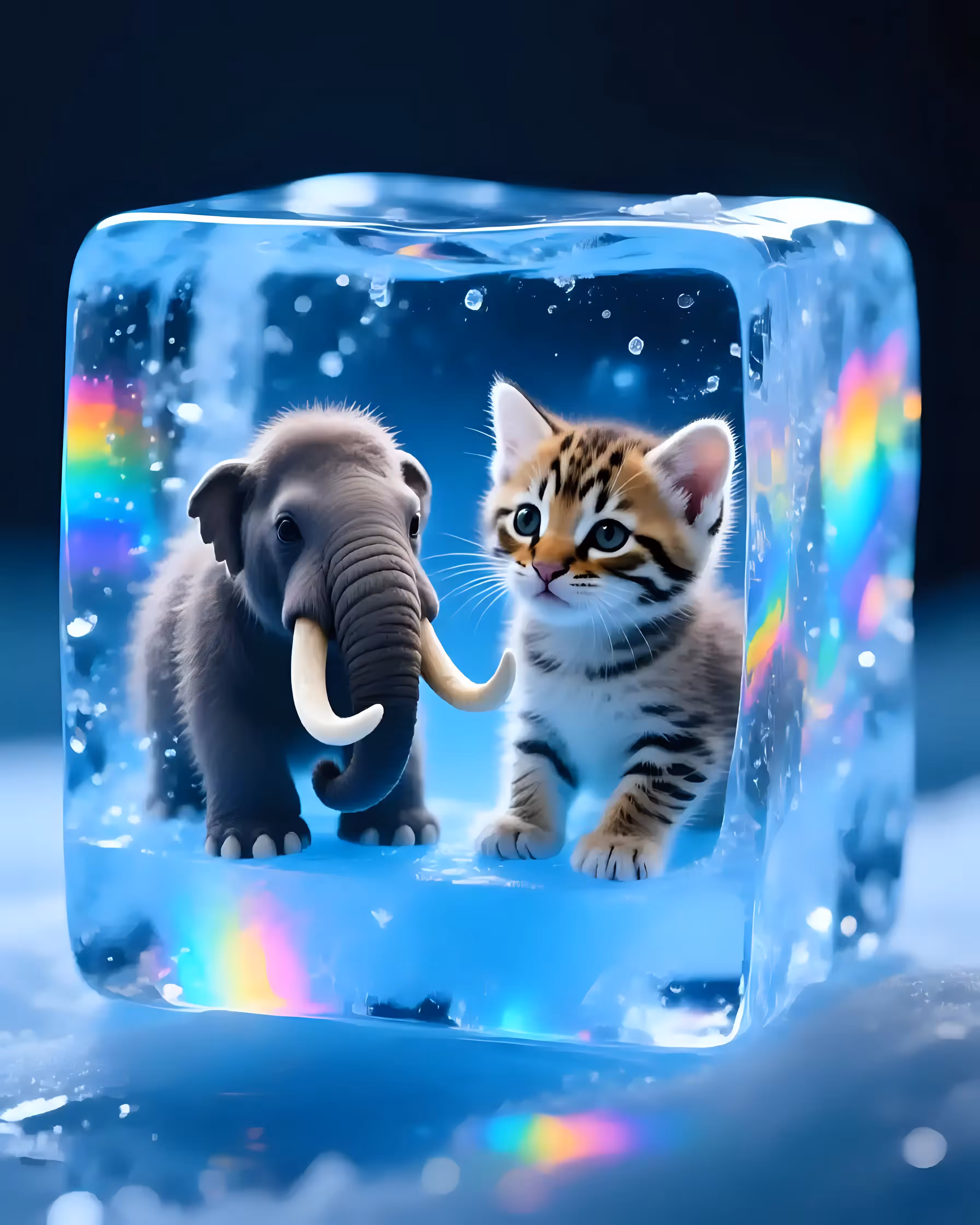Frozen friends 