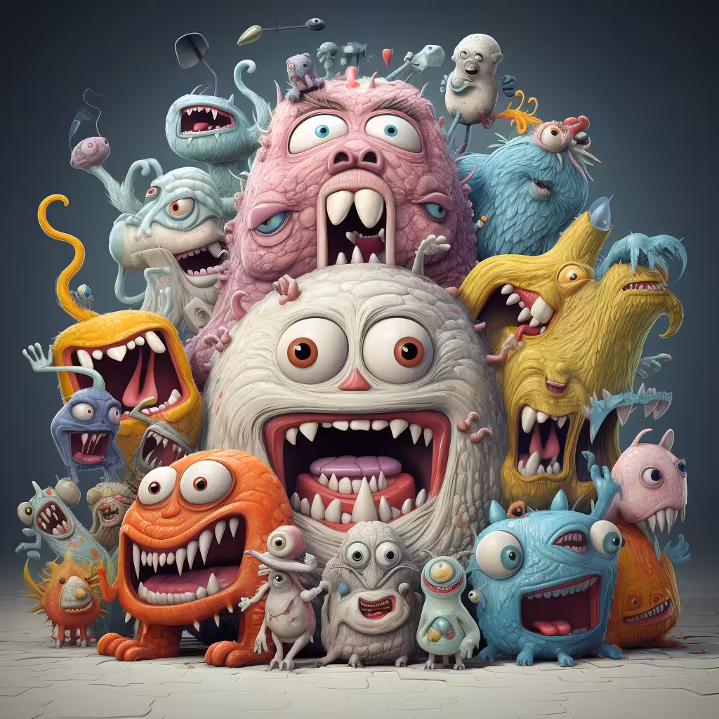 #19 Weirdos Family Portraits