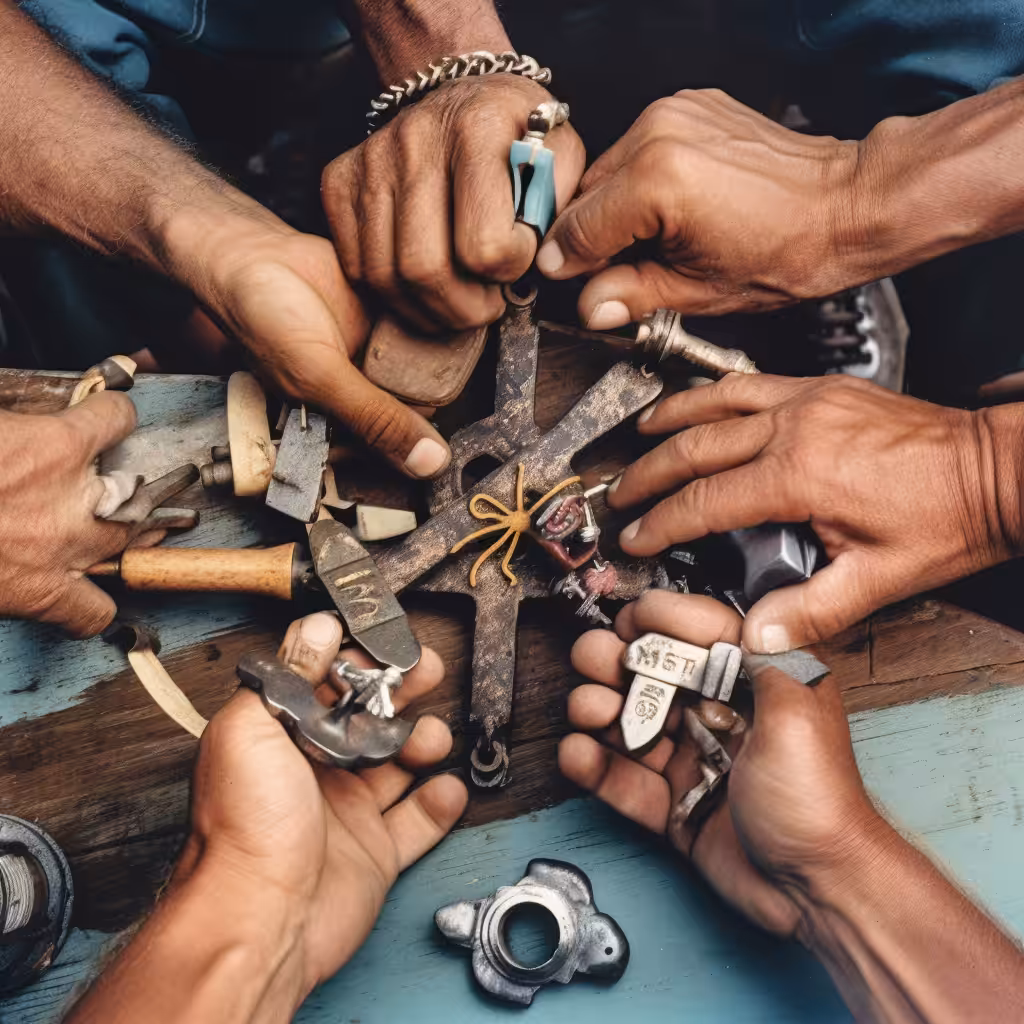 90 Miles: #306 Starfish Helm Repair