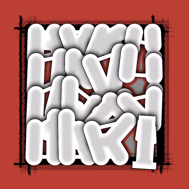 "Alphabetic signs" - (MatrixV2) #24