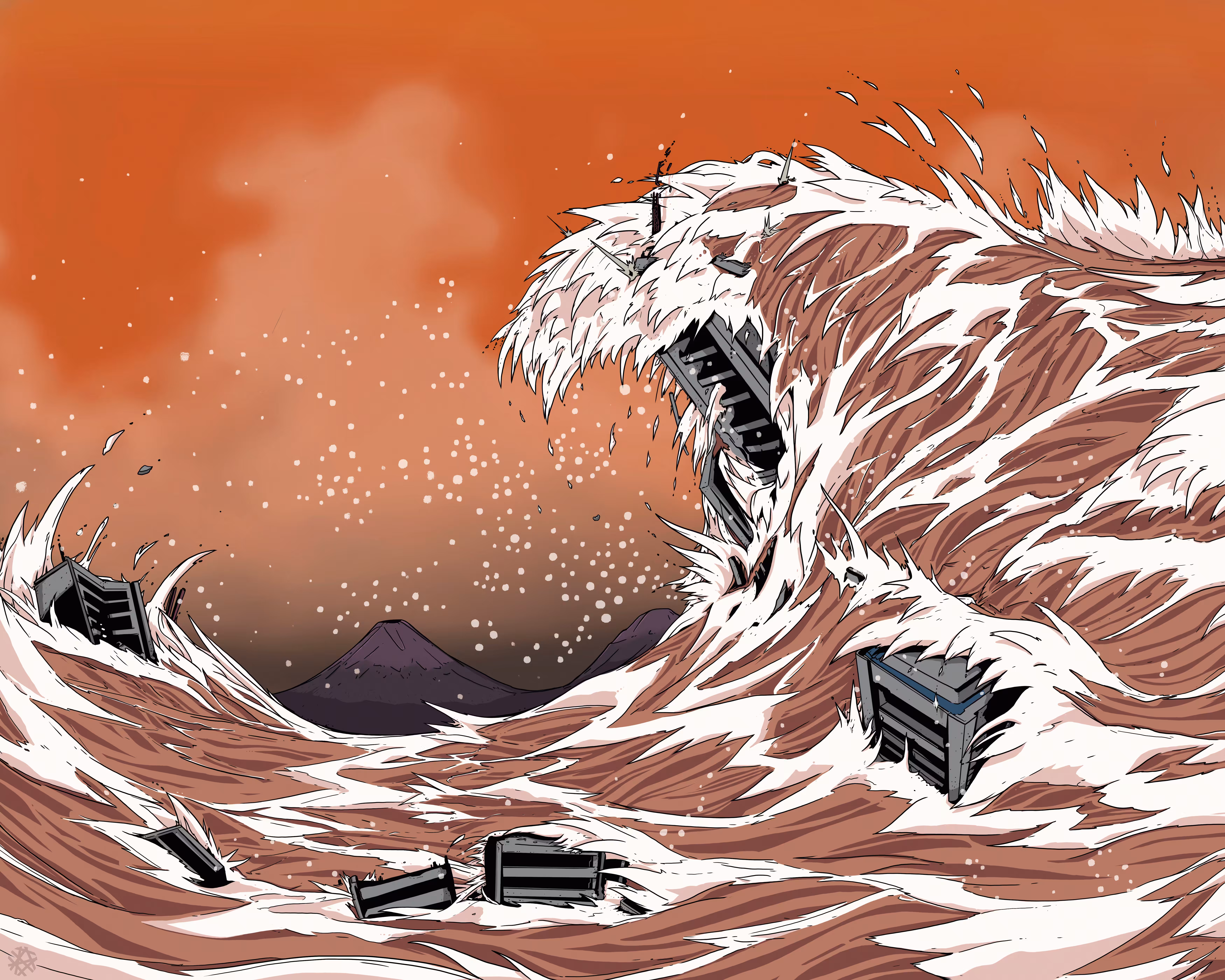 The great Landslide of Mud