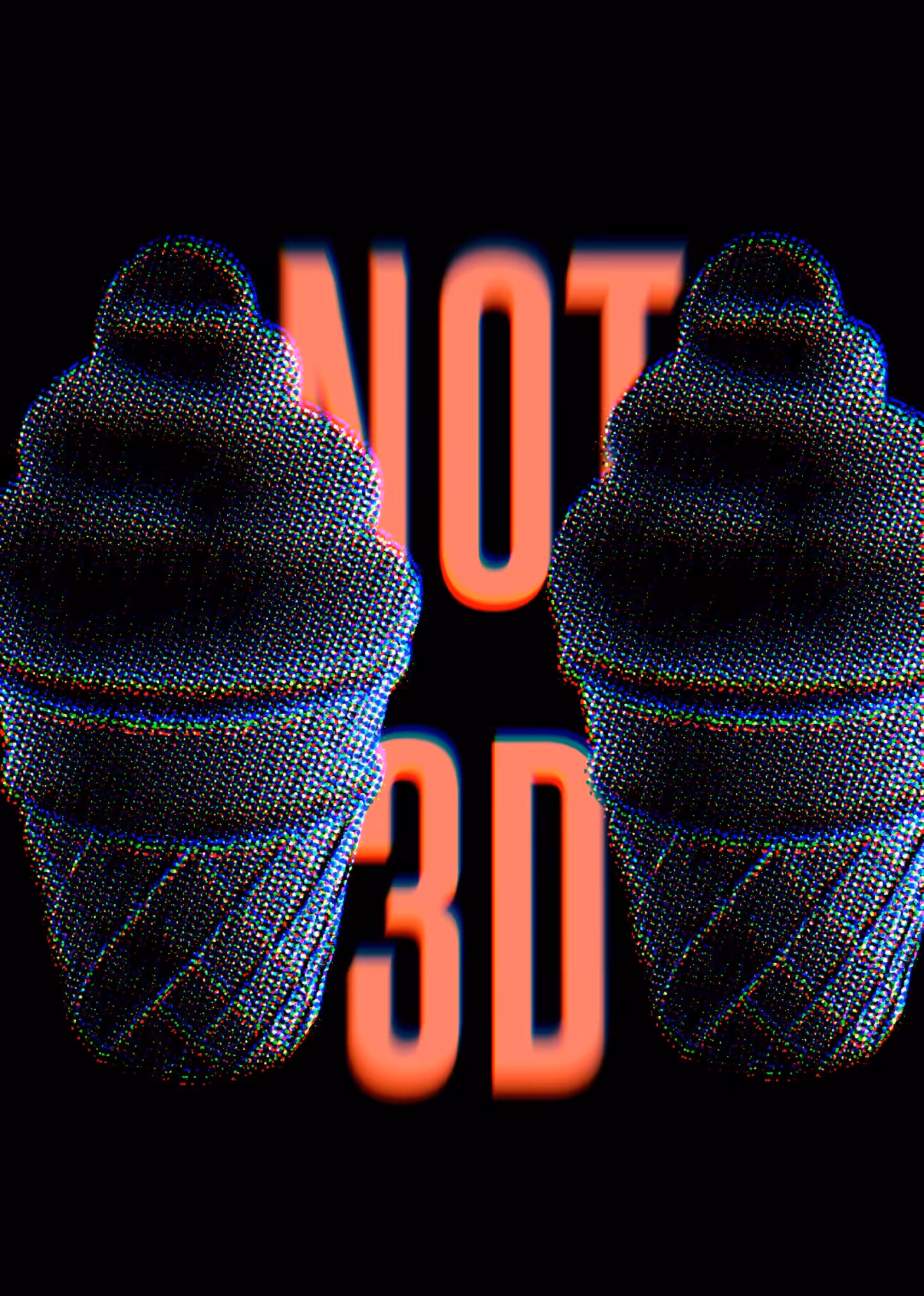 not 3d