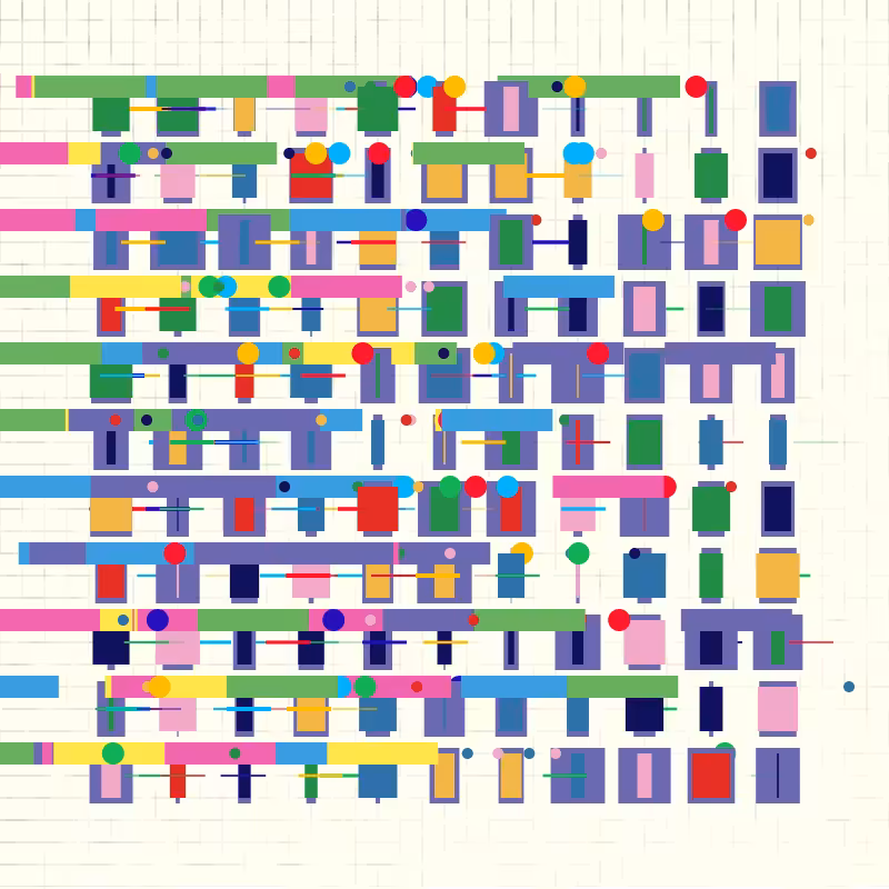 Genuary 32nd - Wimondrian #7