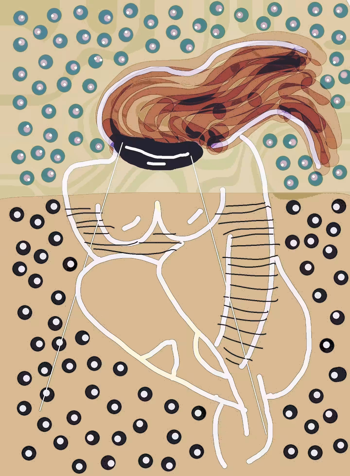 Girl in a jacuzzi (warm)