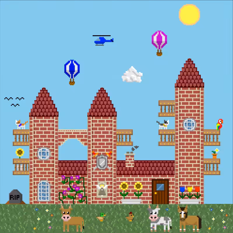 2D Mansion #878