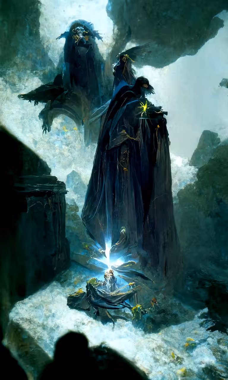 The Sorcerer and the Sacred Light #4