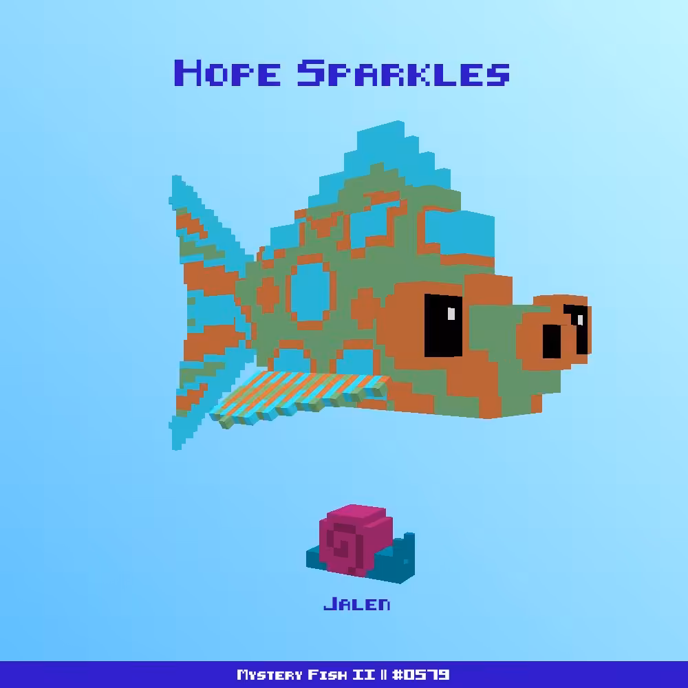 Hope Sparkles :: Mystery Fish 0579/1000