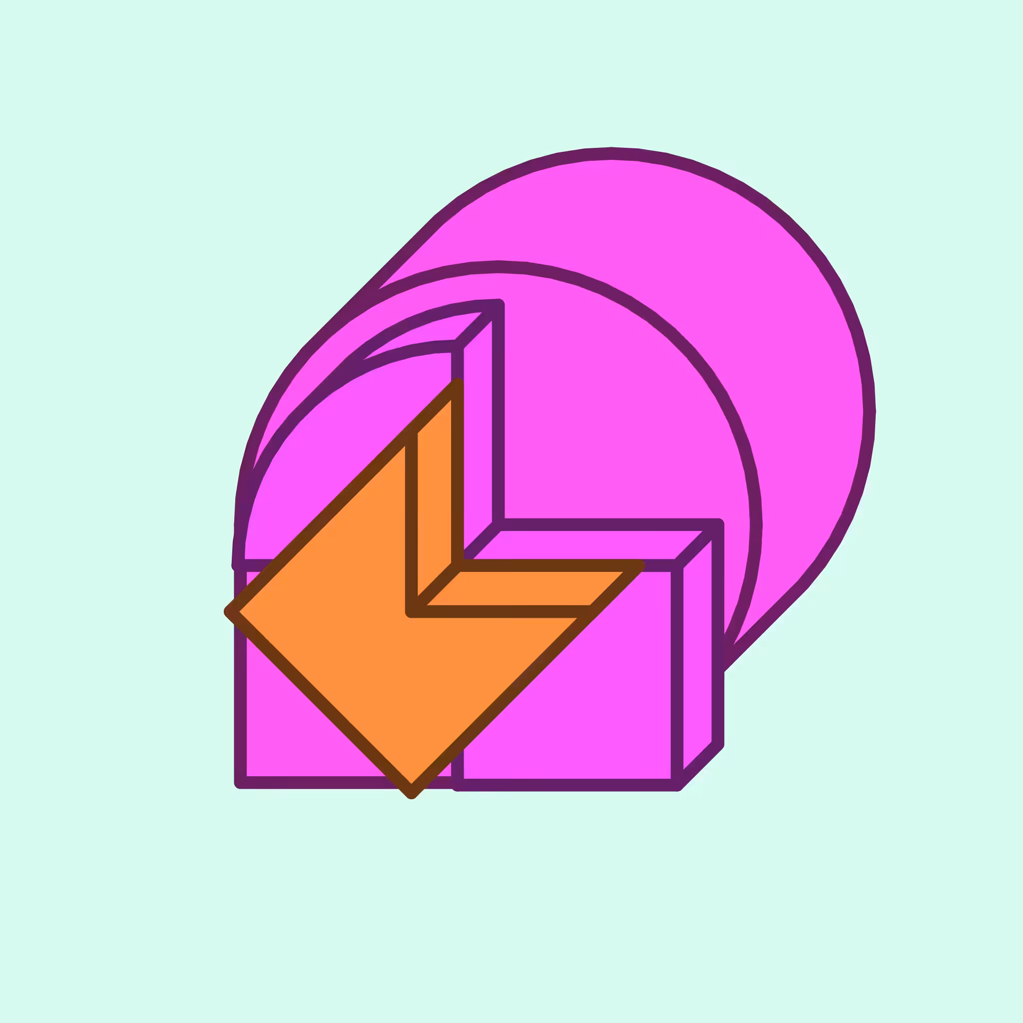 Calm shapes #172