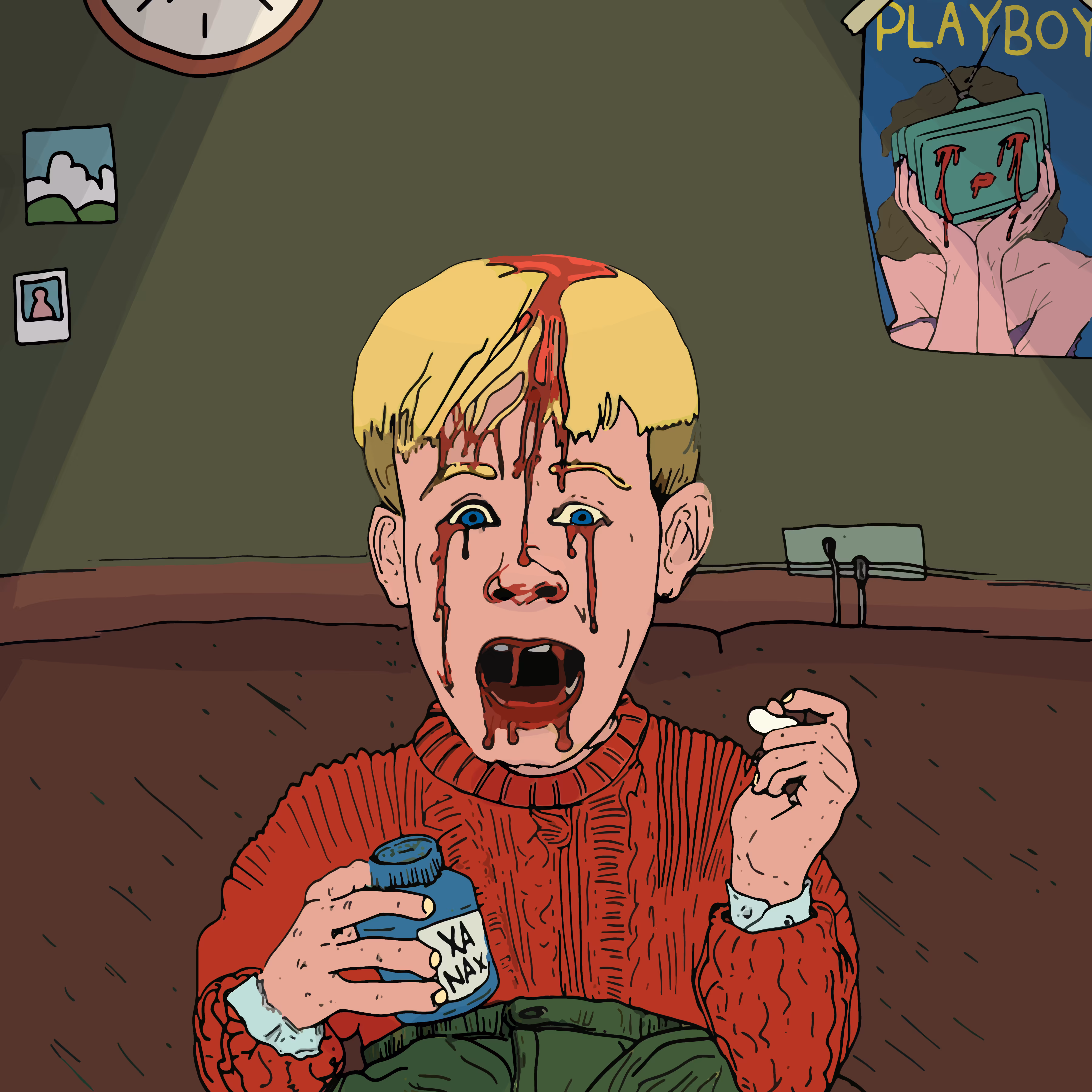 home is where the xanax is