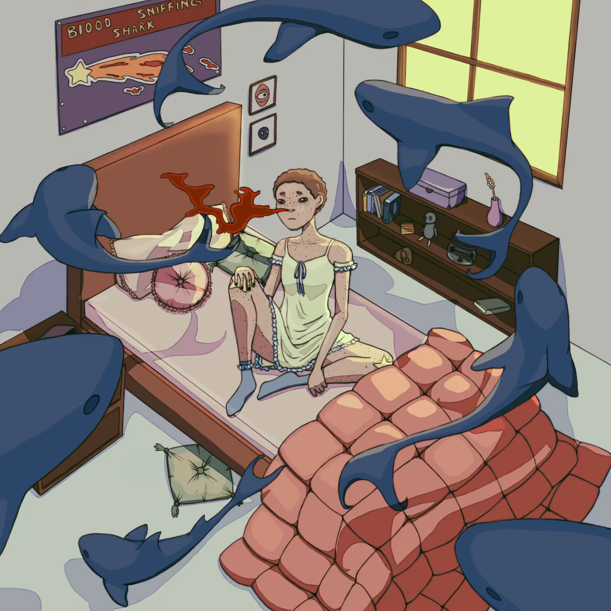 Blood Sniffing Sharks 
