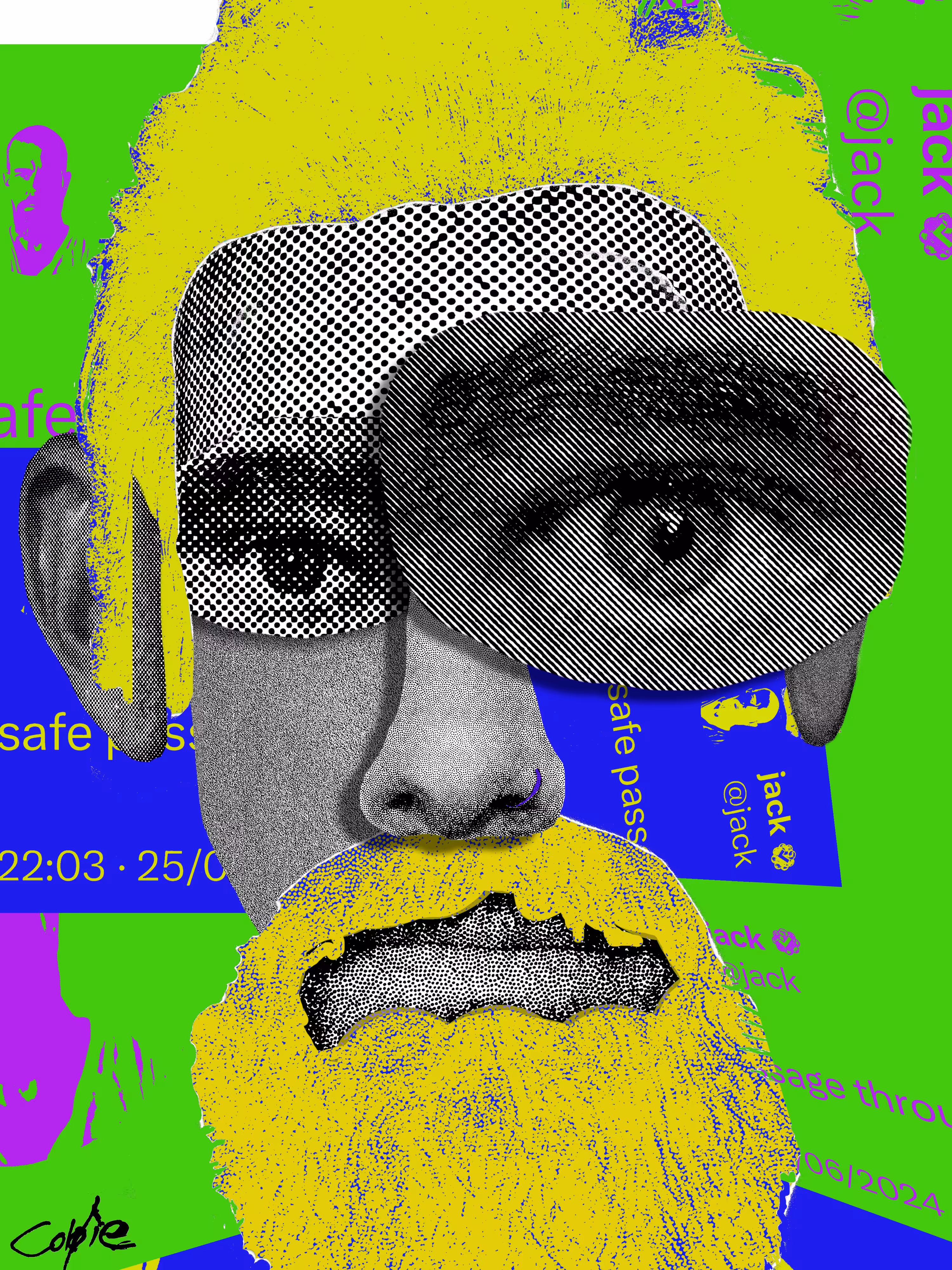 Decentral Eyes - Editions: Jack Dorsey - Decentral Eyes - Safe Passage Variant - 239/240