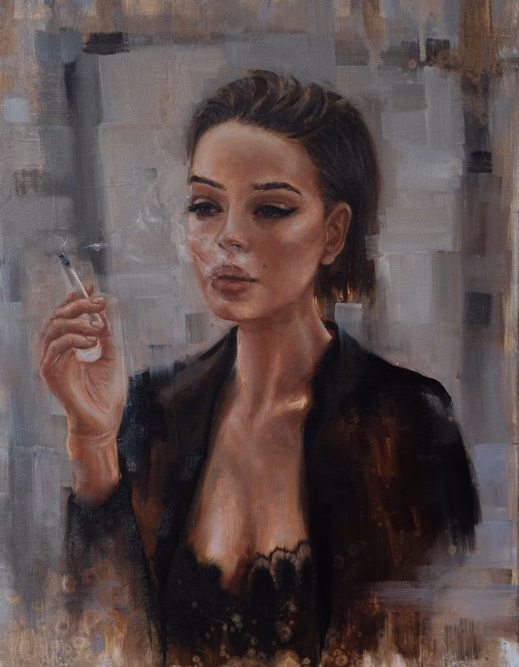 Just a cigarette?
