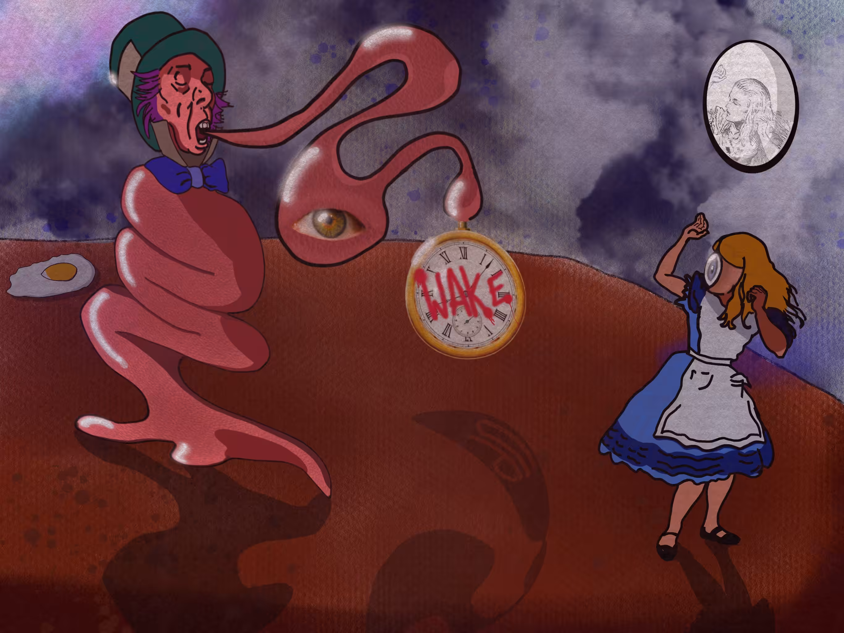 Reconstructing Alice’s Adventures From Elements Taken From a Dream