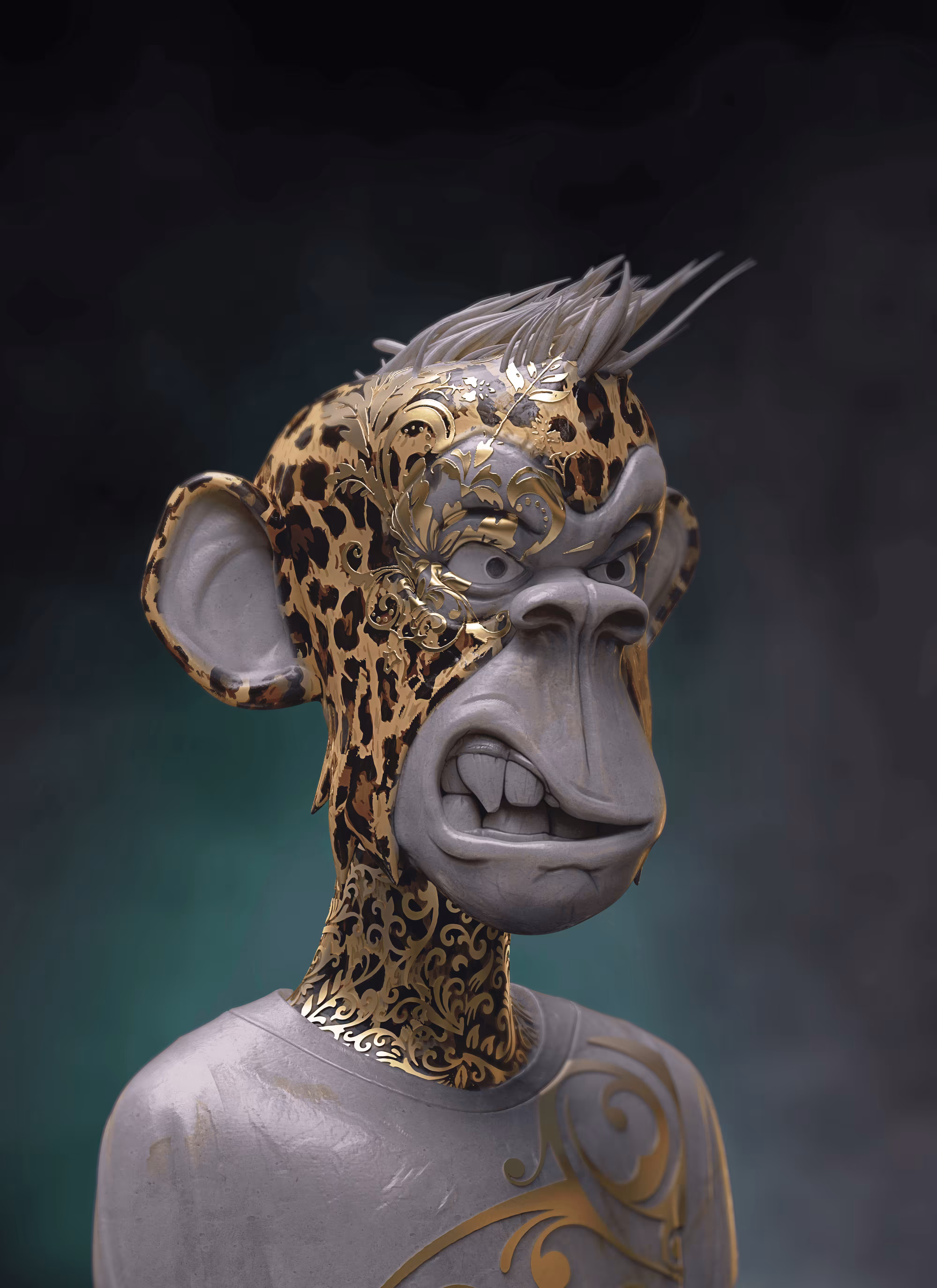 Bored Ape Set in Stone, Special Edition #12