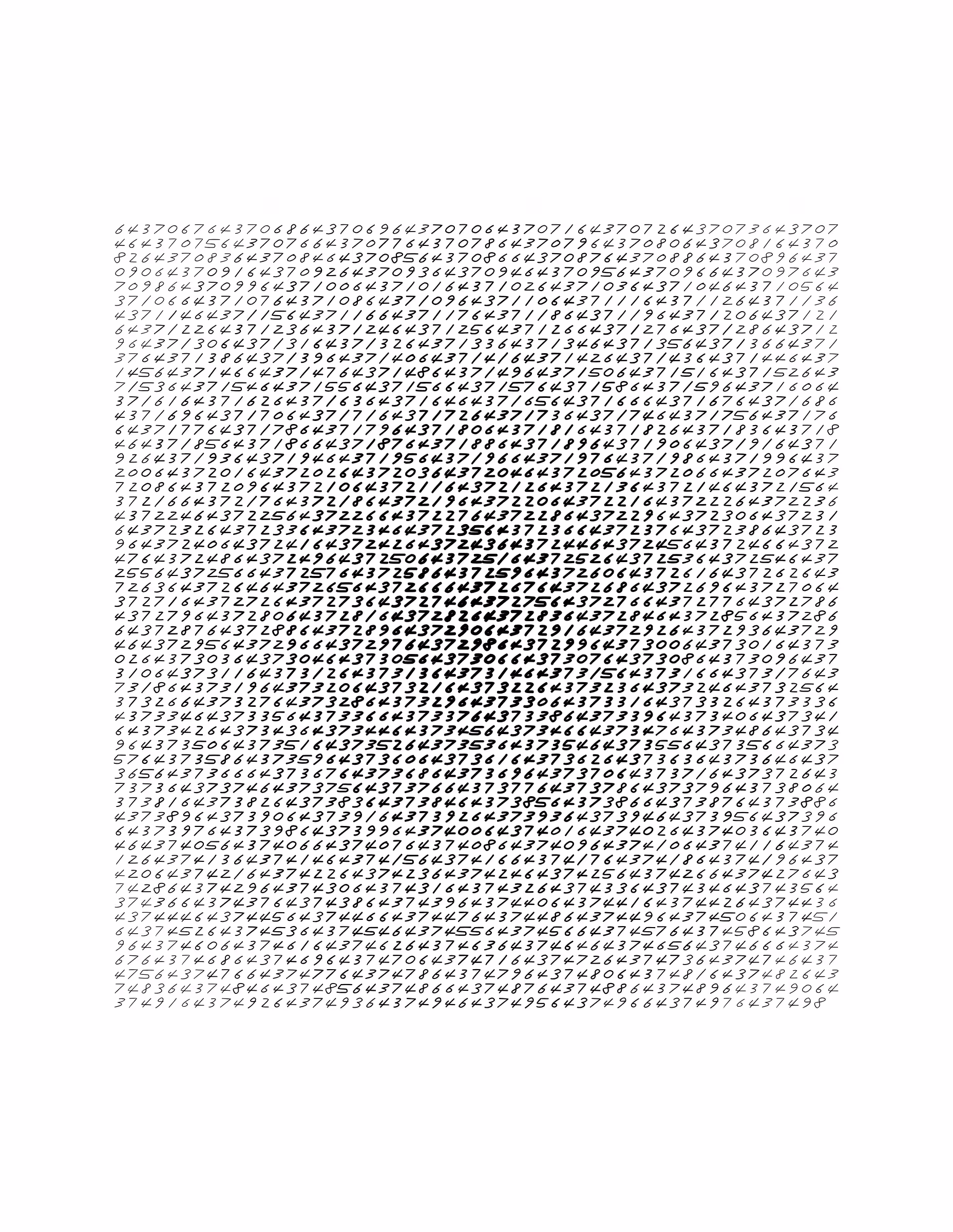 Endless (5,607,250 to Infinity) #2845