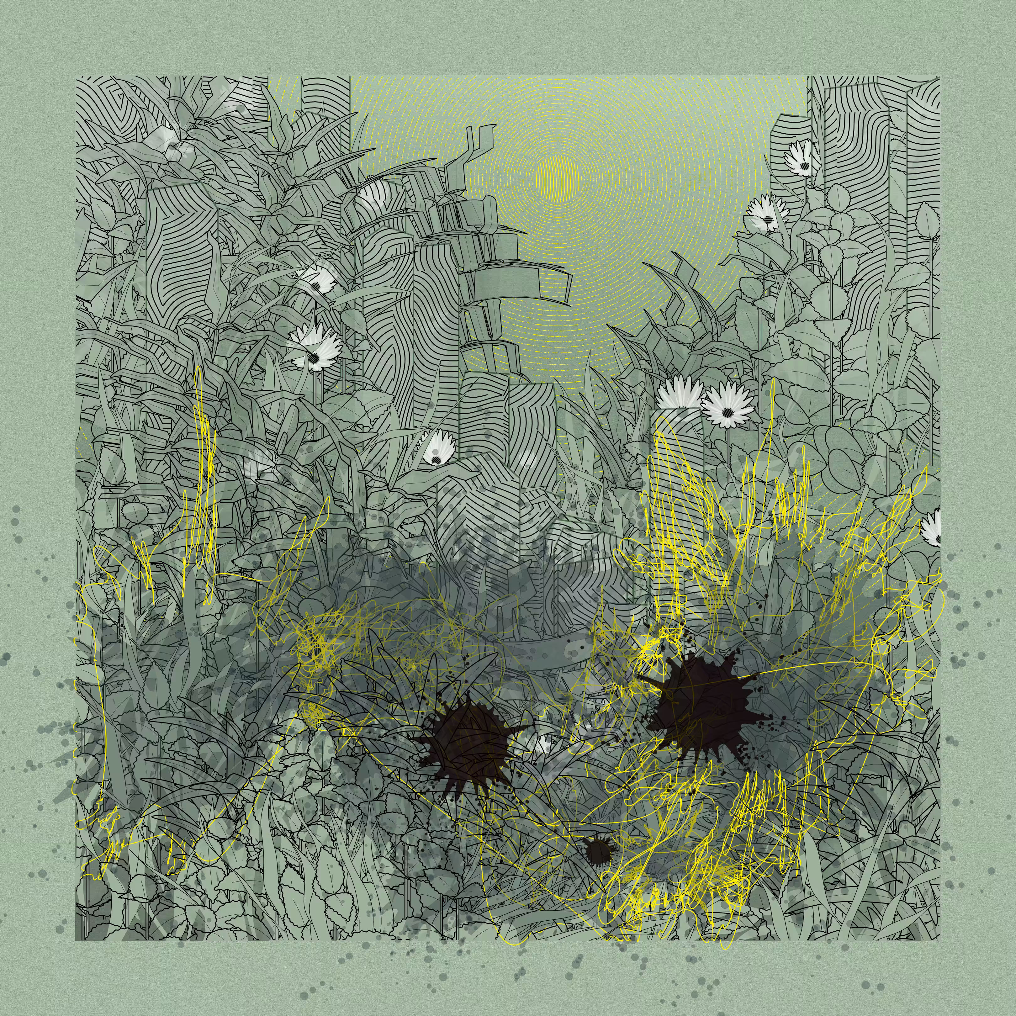 Landscape with Carbon Capture #8244
