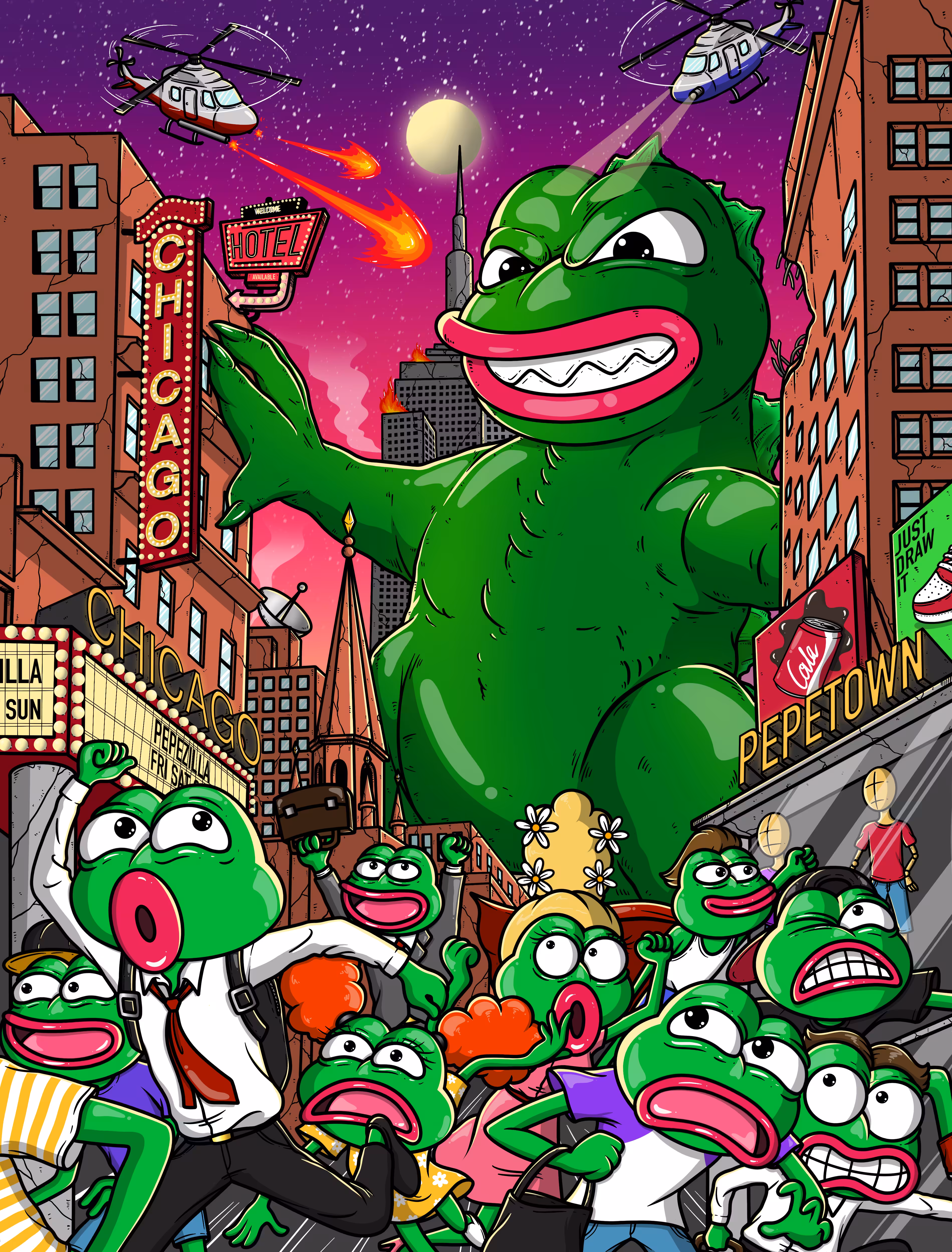 Pepezilla : King of Pepe
