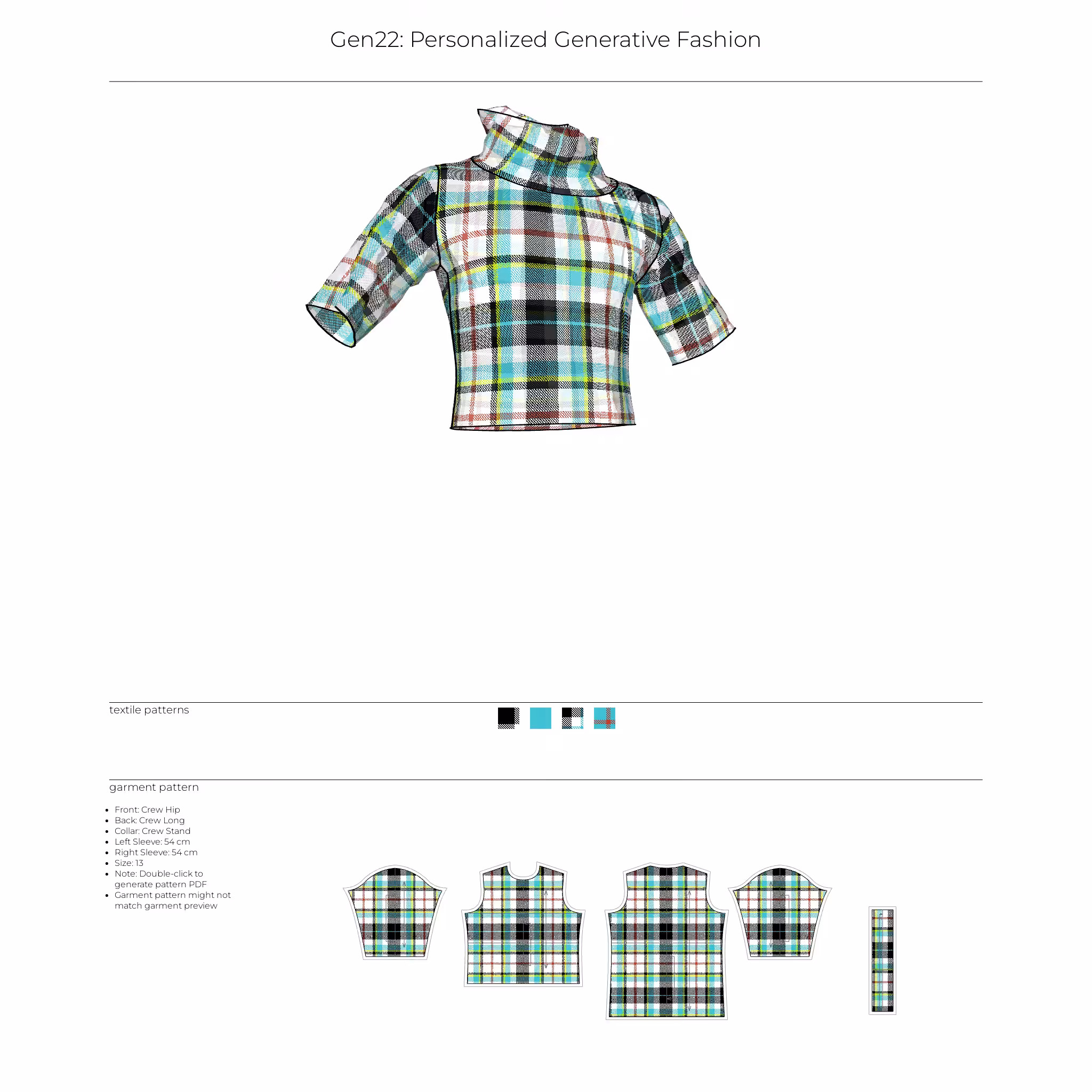 Gen22: Personalized Generative Fashion #45