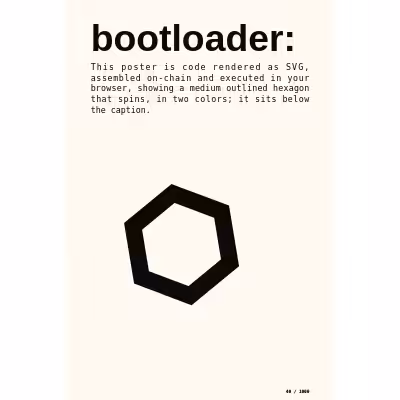 bootloader: selfie #40