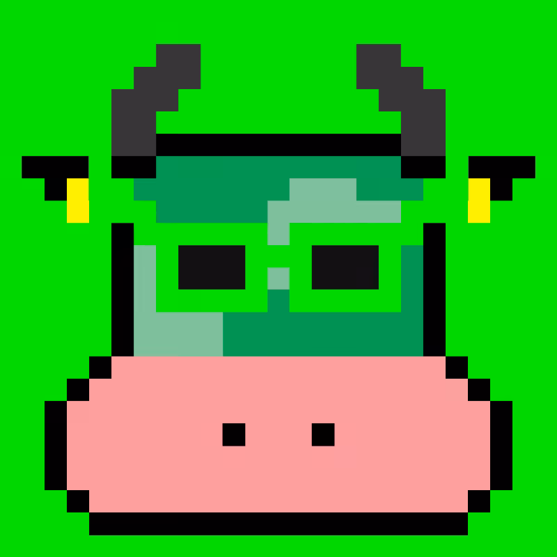 pixel cow #20