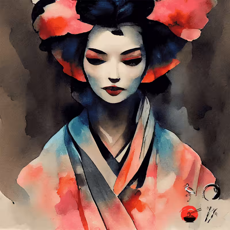 Black Rose and Geisha #9