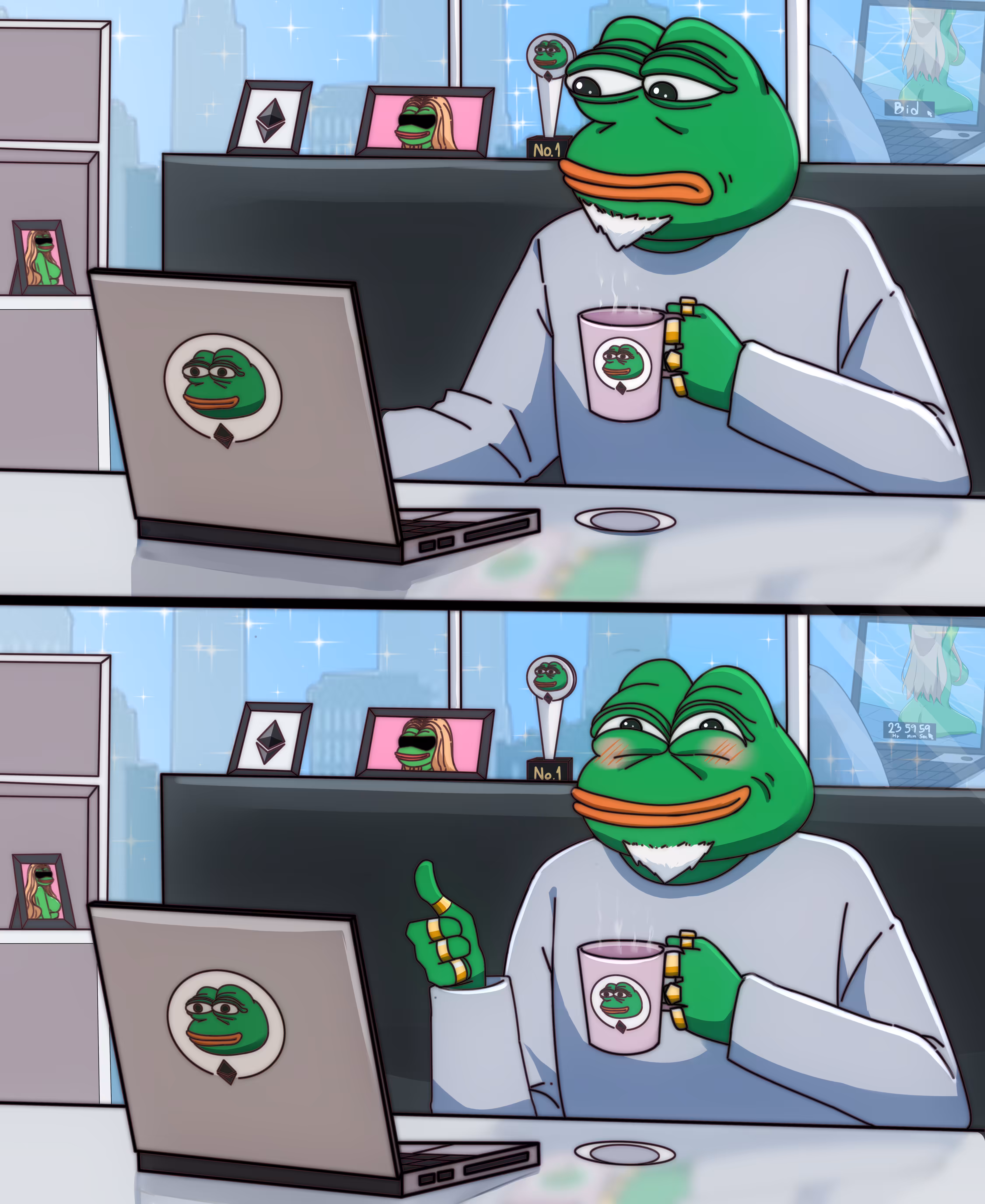 Pepe love this
