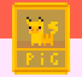 PIG 'Pikachu'
