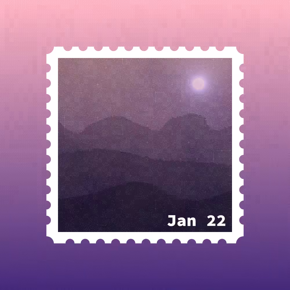 January 2022 stamp #43