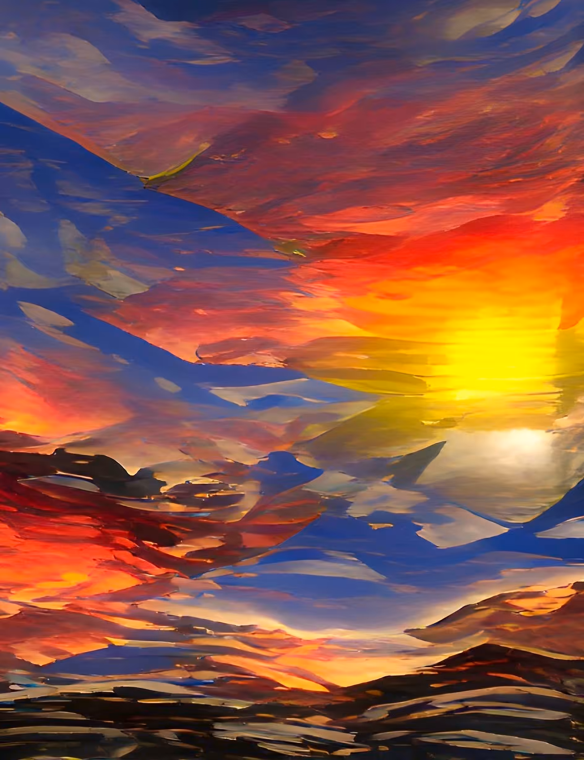 AI Series - Setting Sun