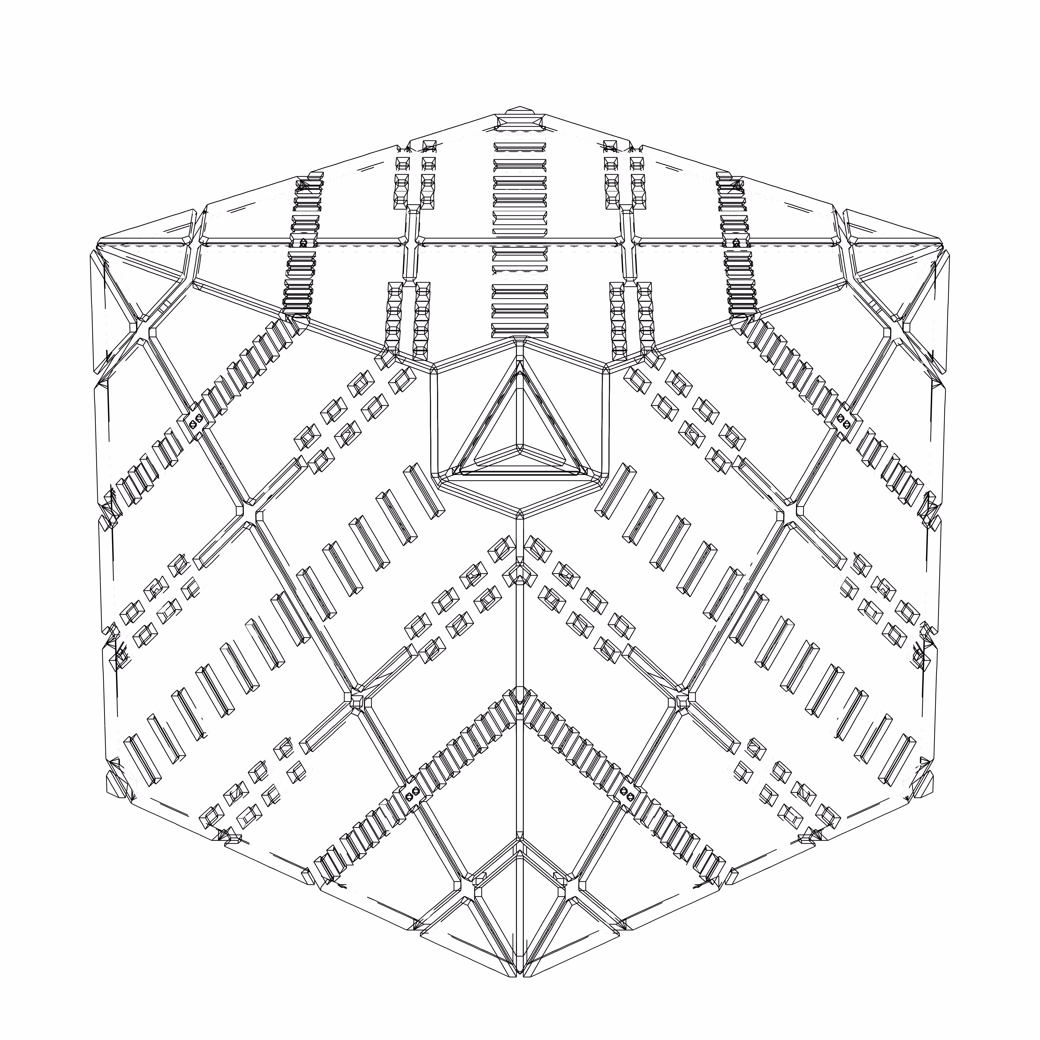 LL21 Alien Art Cube #483