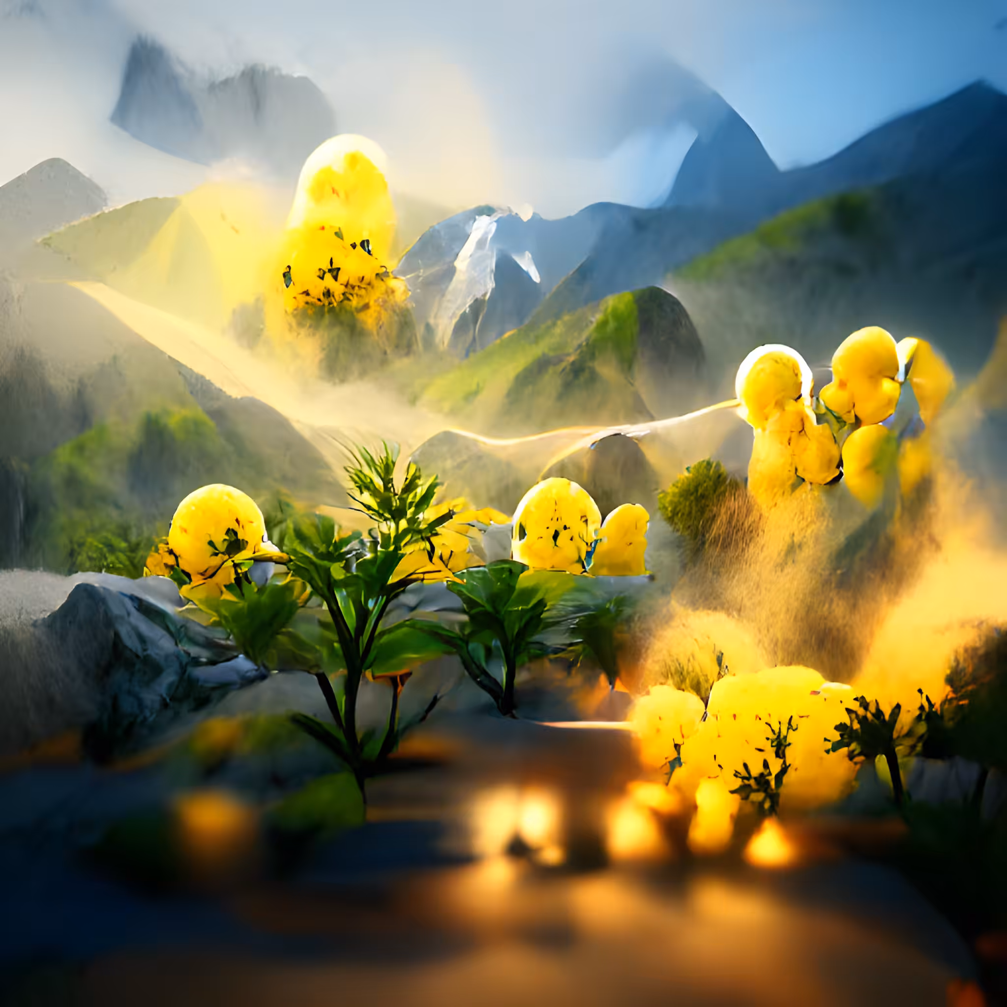 Yellow Bloom #04