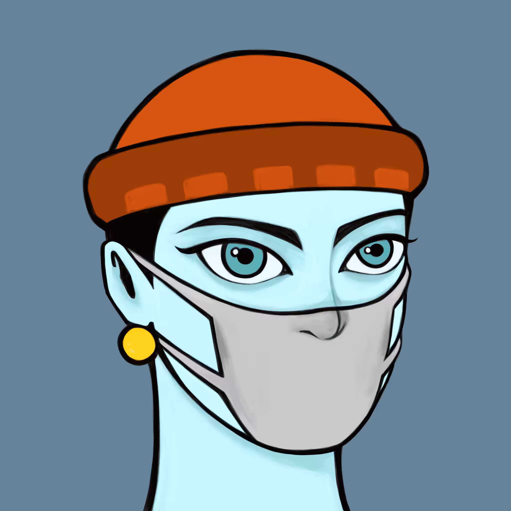 #45 CRYPTO PUNK GIRL #7523