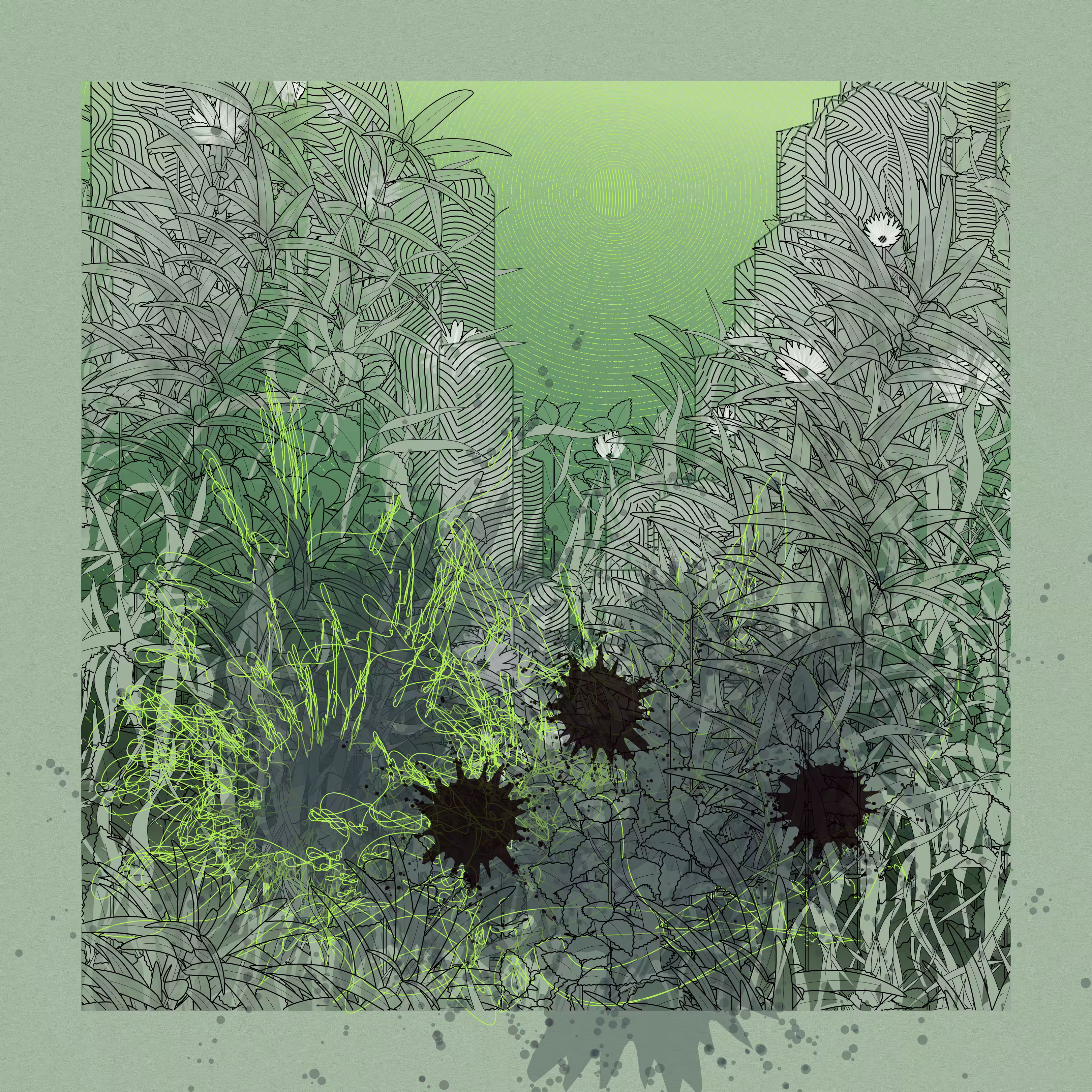 Landscape with Carbon Capture #3157