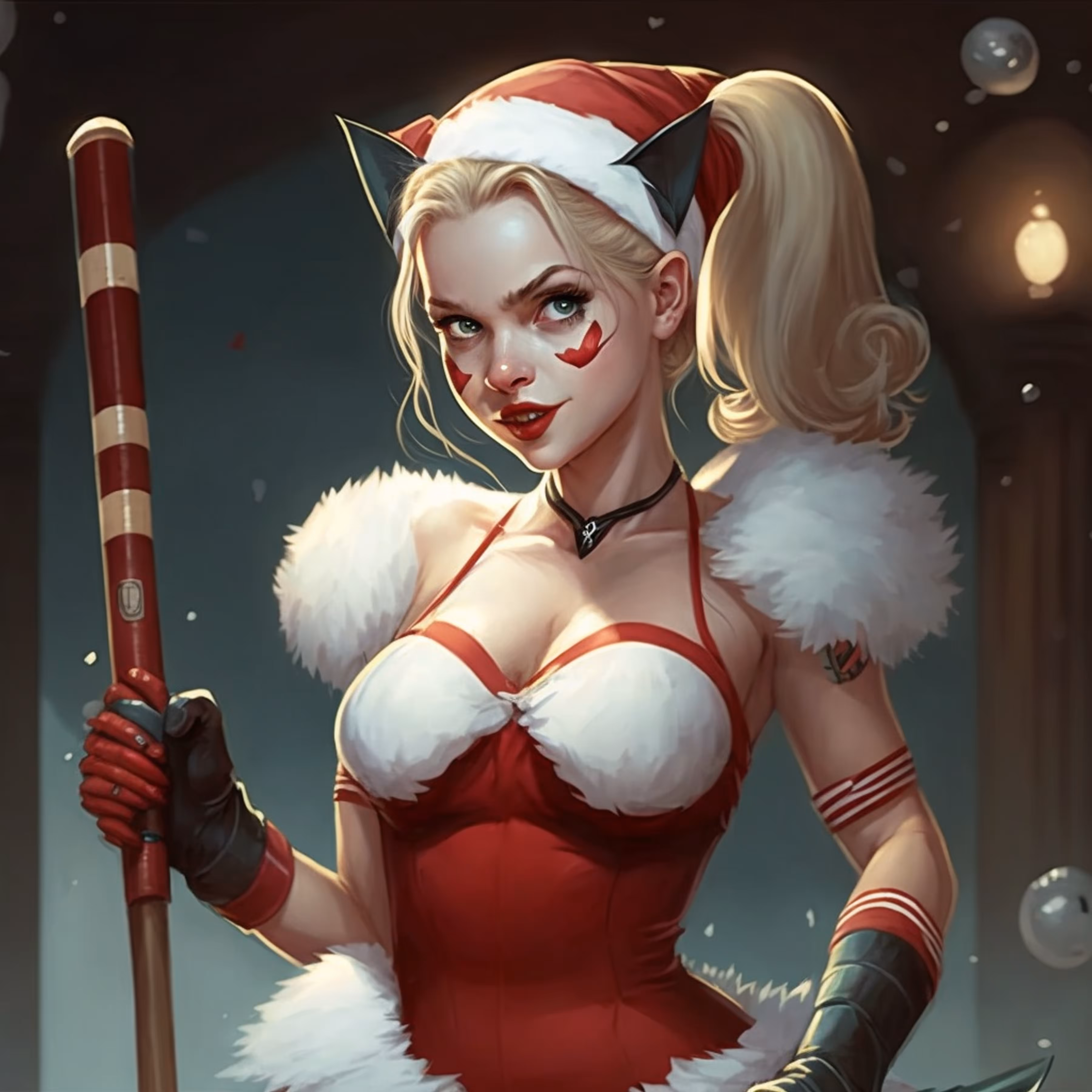 Sexy Santa No. 1 by Nympho.tez the Artist iNympho.com