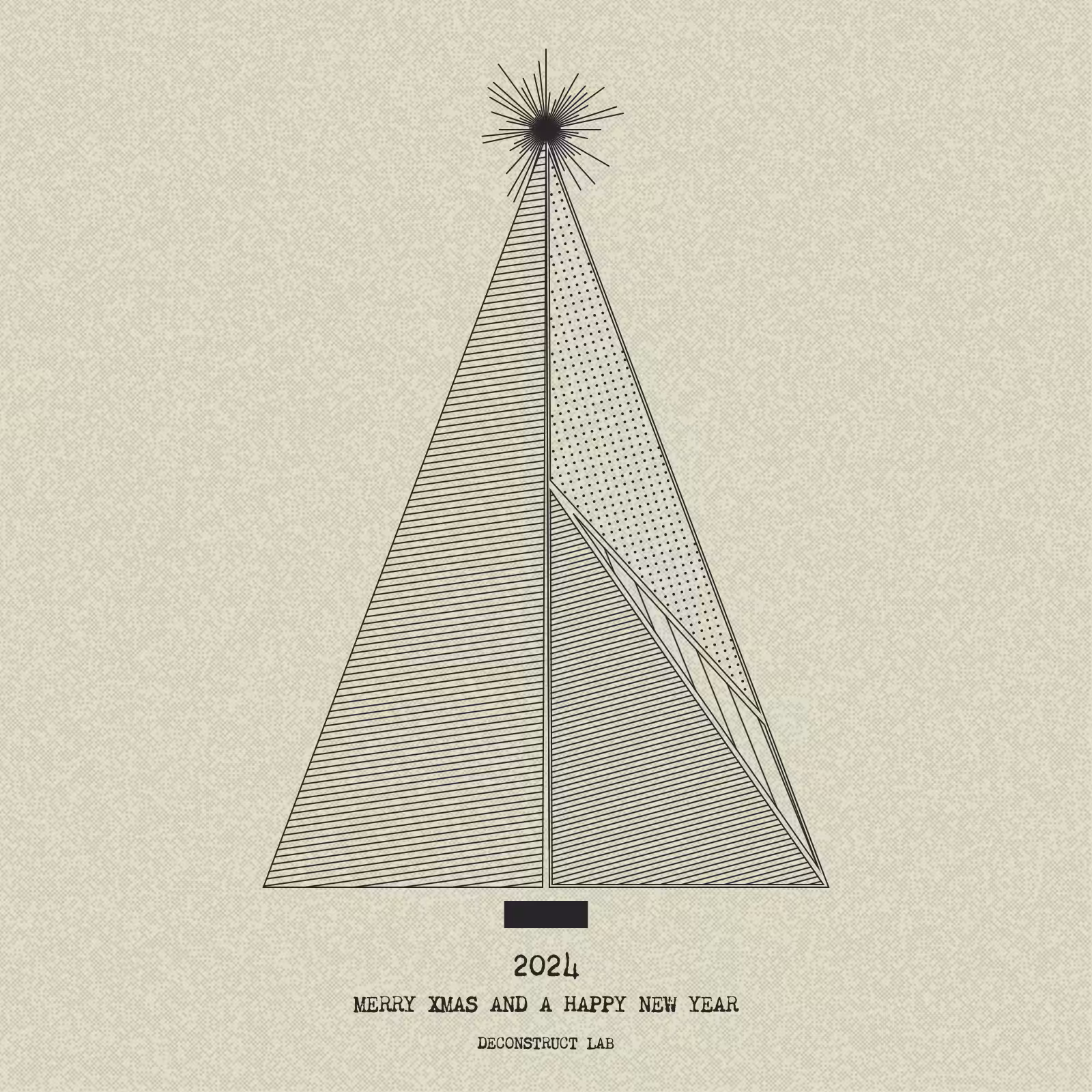 Have Yourself a Merry Little Geometric Tree #229