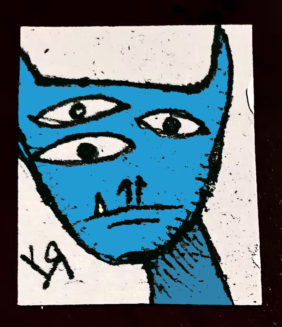 "Blue Demon" by Richard F. Yates (Holy Fool)