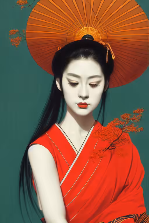 Surreal Japan Geisha 3