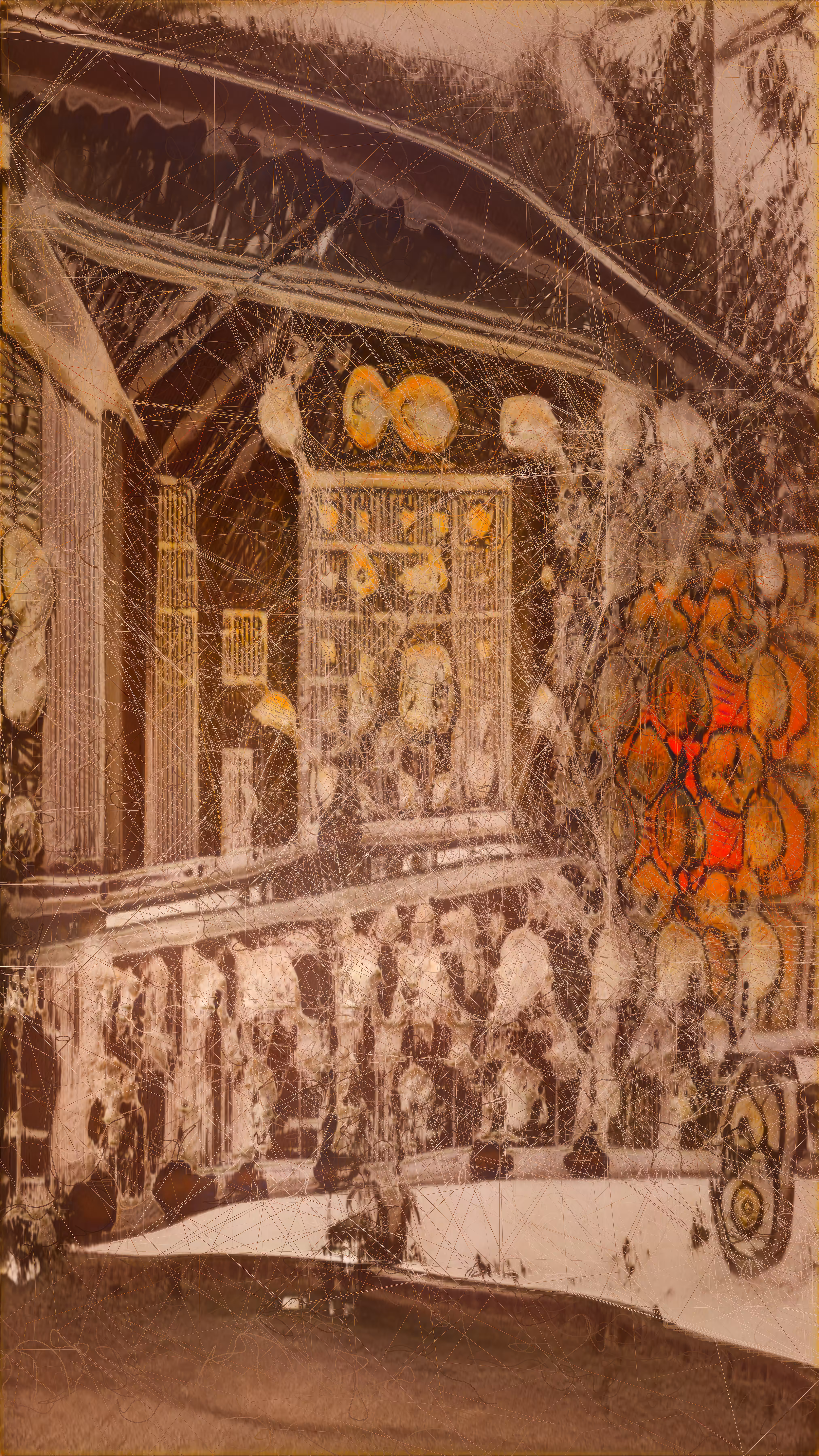 Unsupervised — Burned — Machine Hallucinations — MoMA Dreams #44