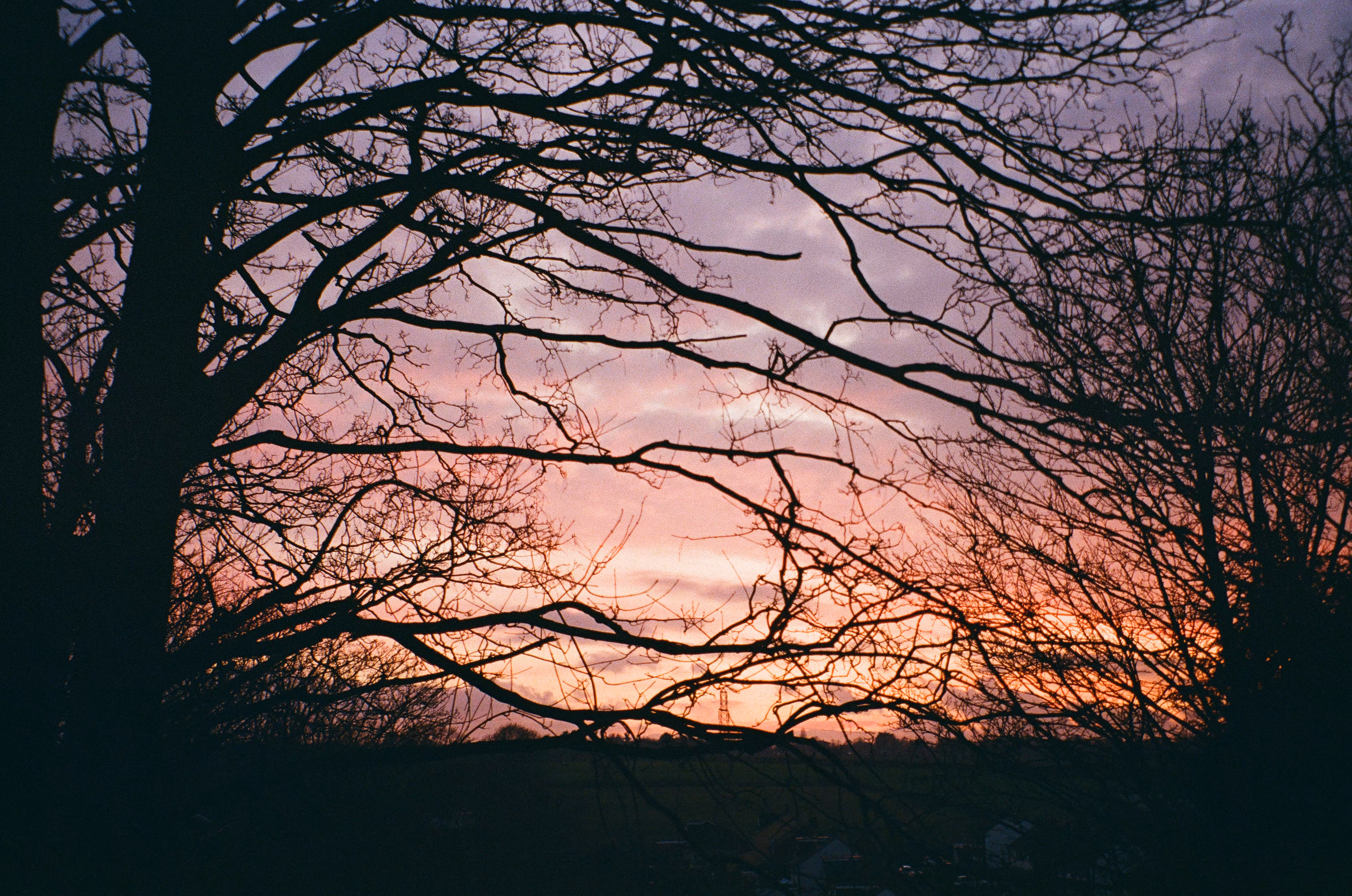 Sunset on film