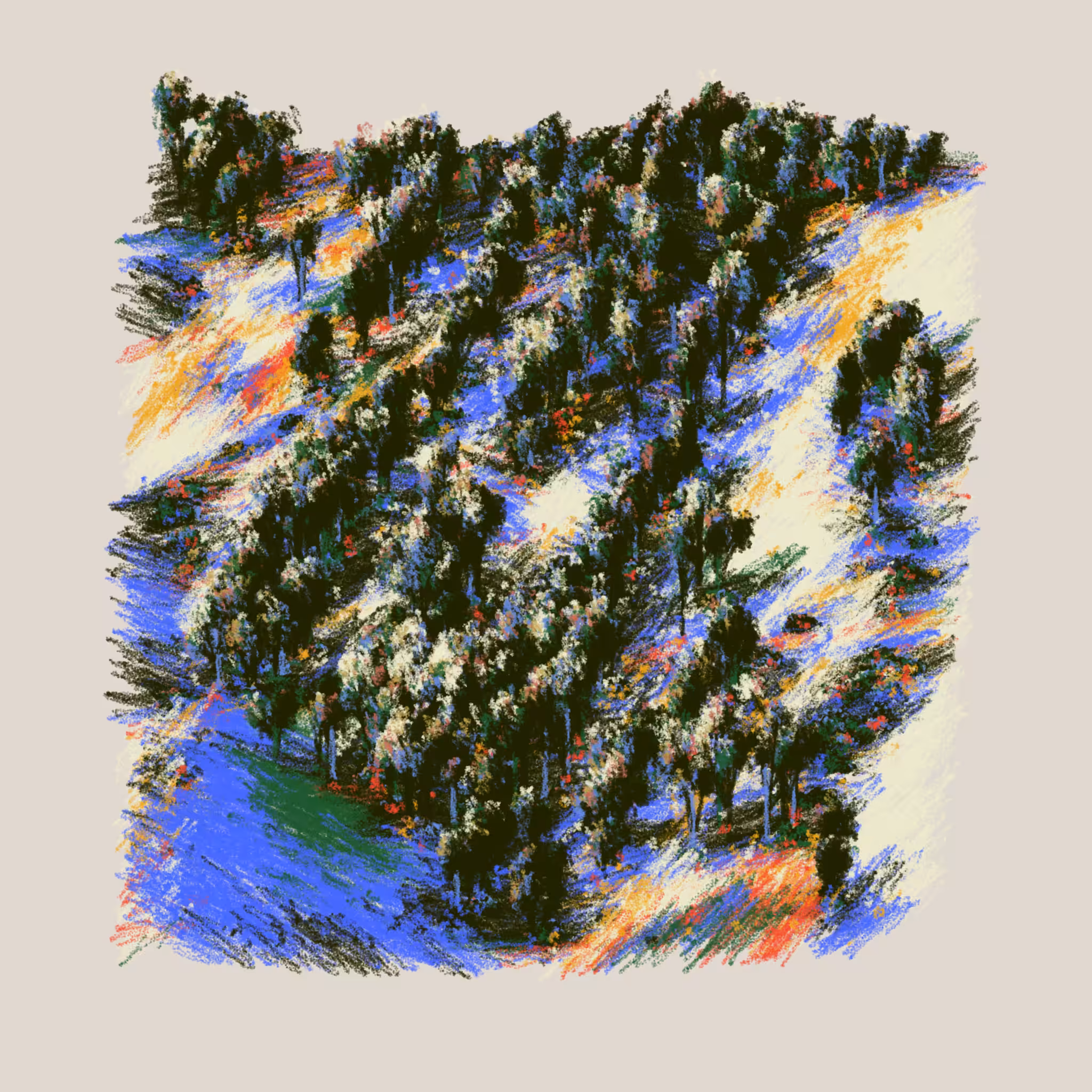 Eucalyptus and Sagebrush #128