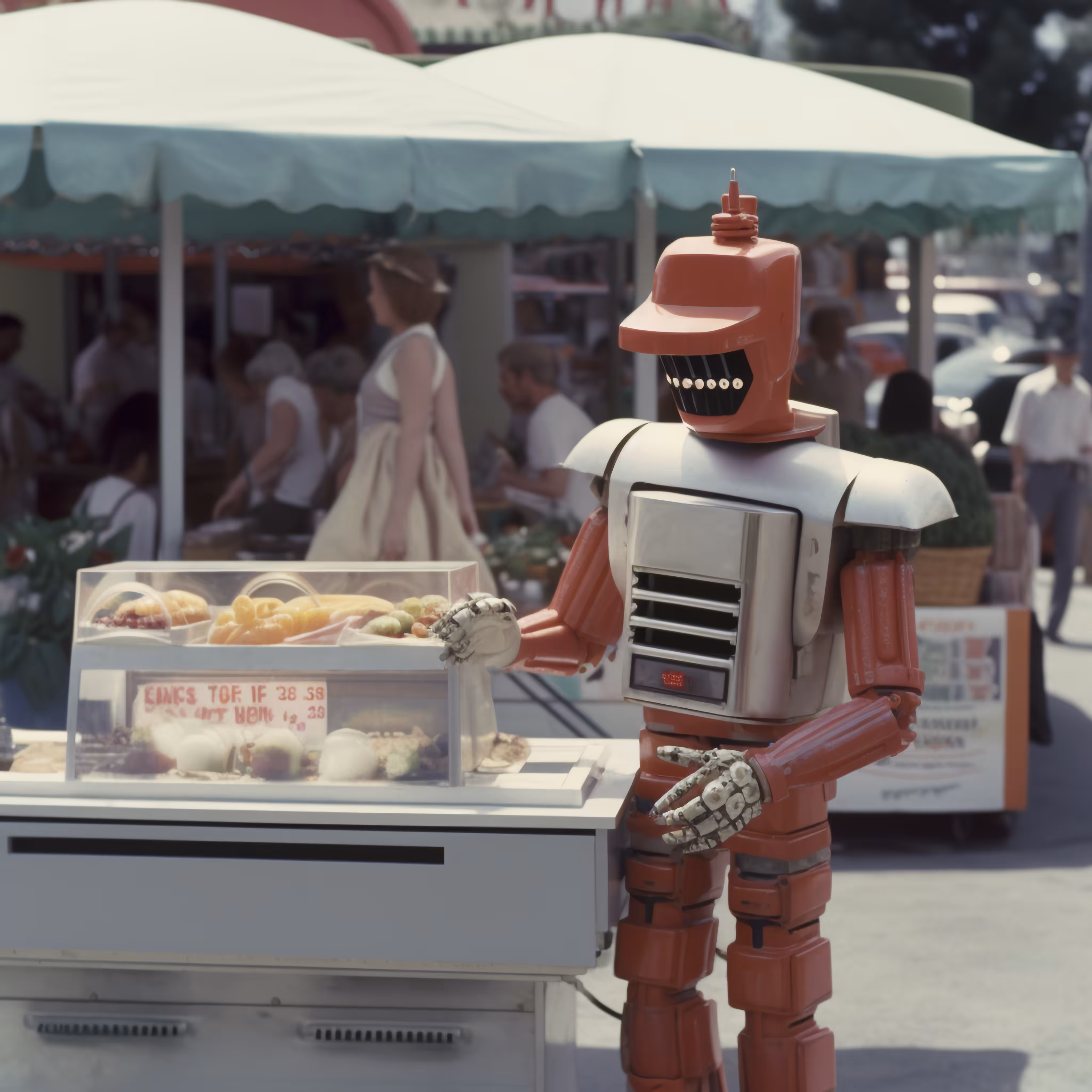 Street food vendor