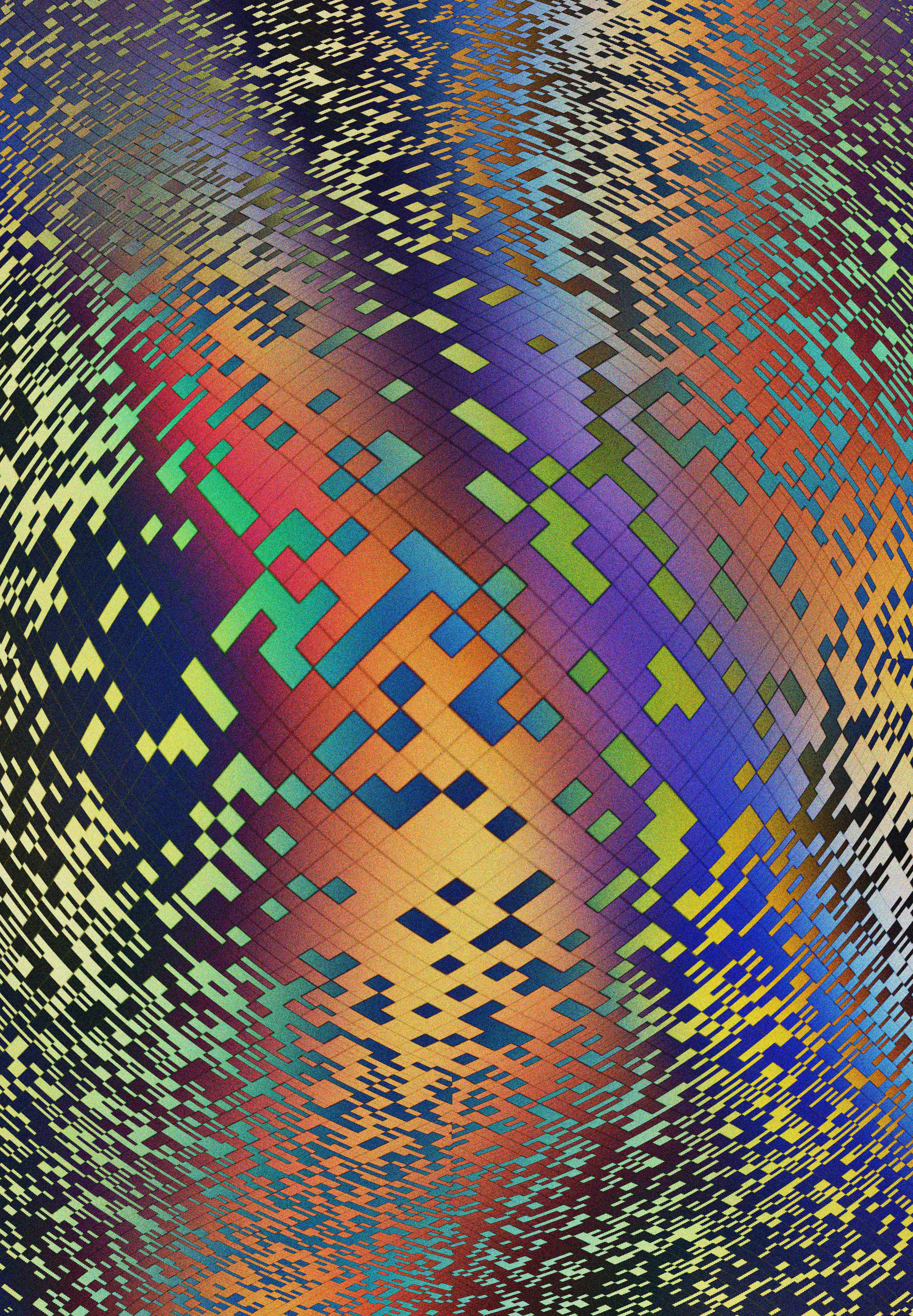 Var Density Cluster - Hexahedron Array 9
