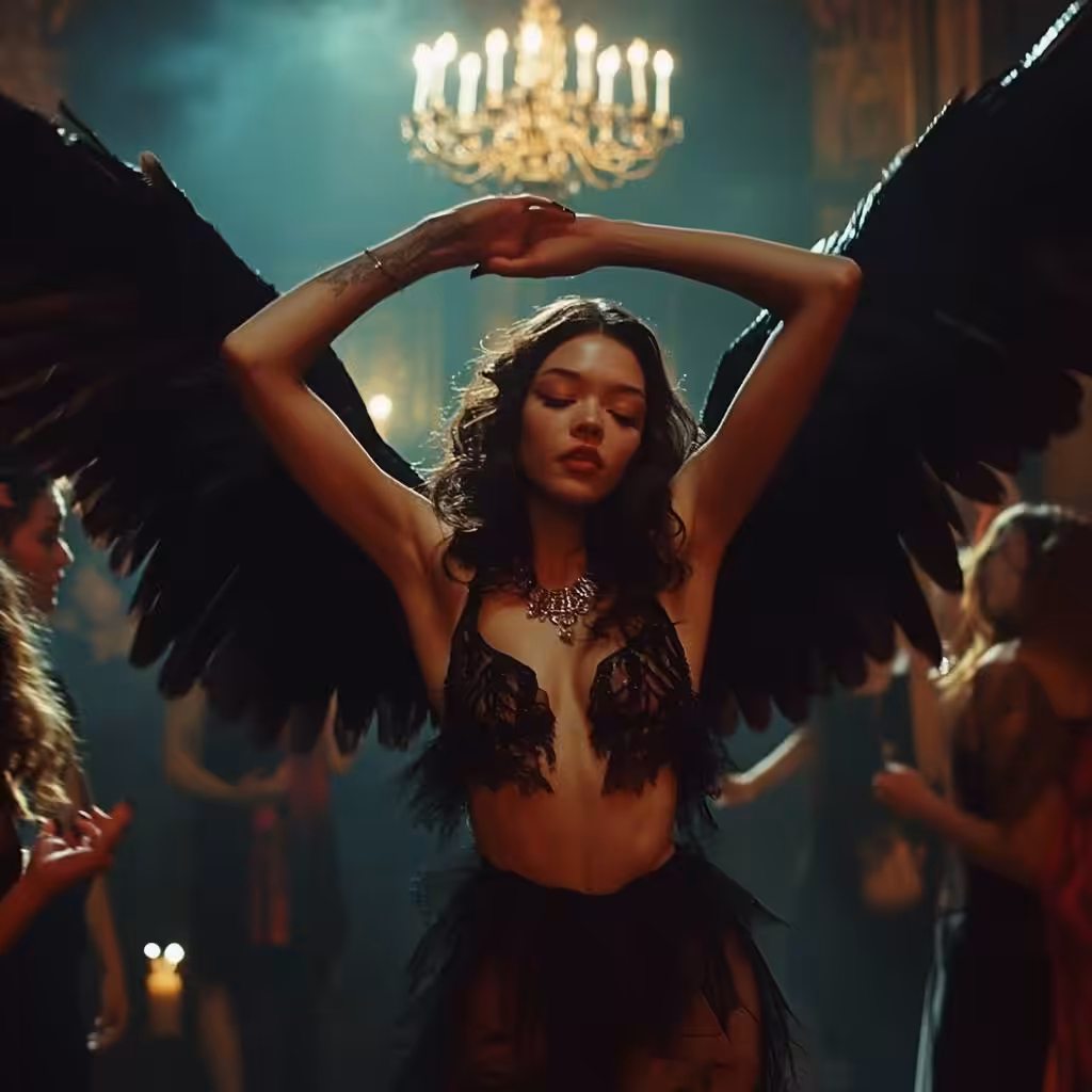 I'M YOUR DARK HALLOWEEN ANGEL