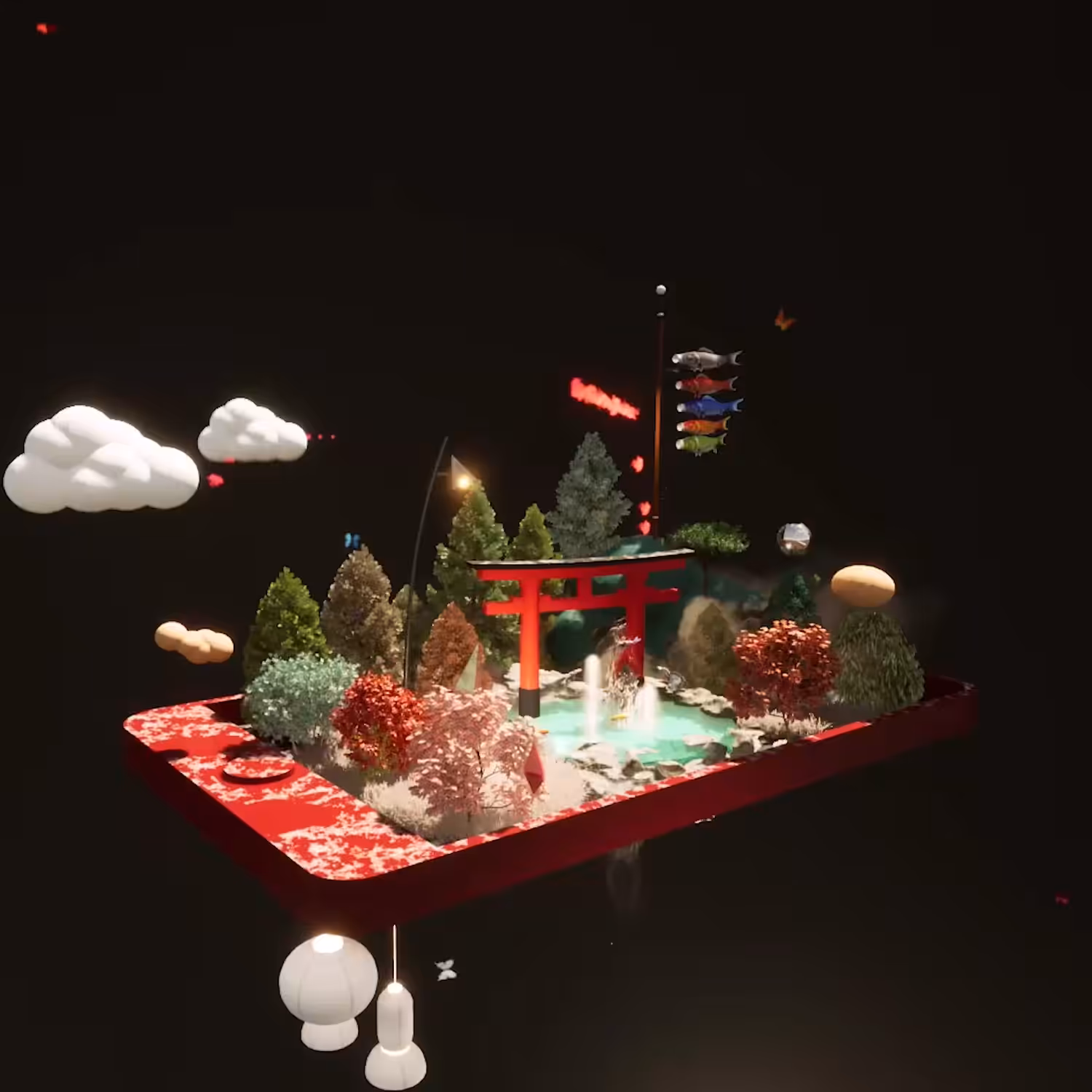 Japan Garden on your Phone #Rare