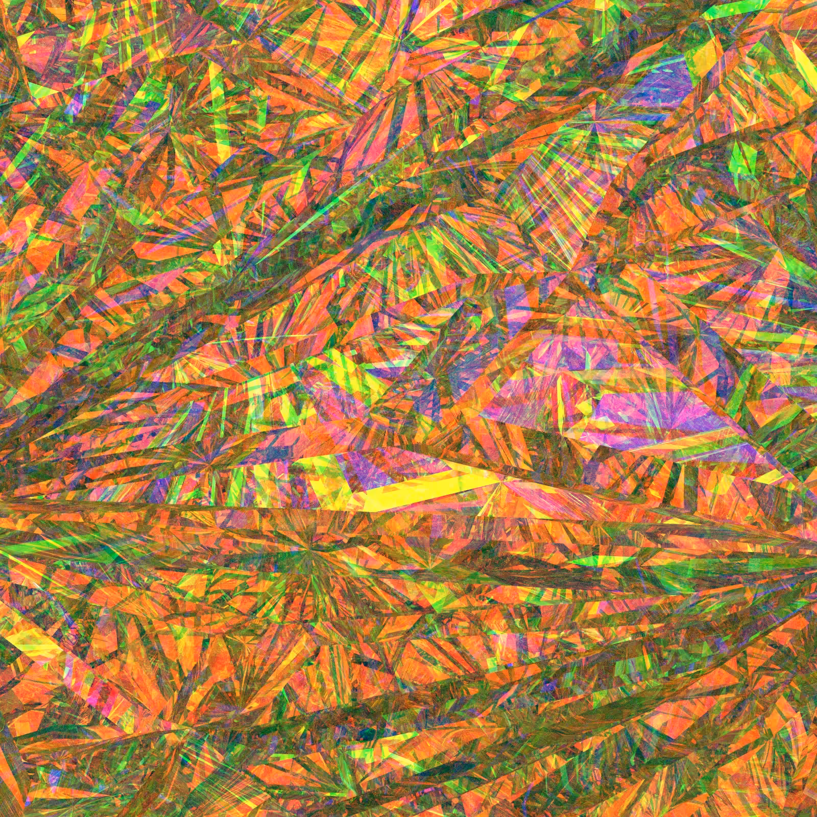 A collection of 1000 crystals-