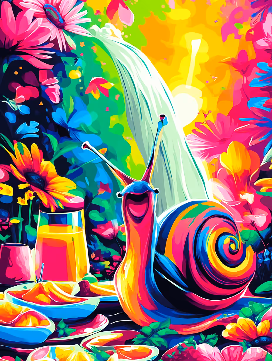 Rainbow Snail